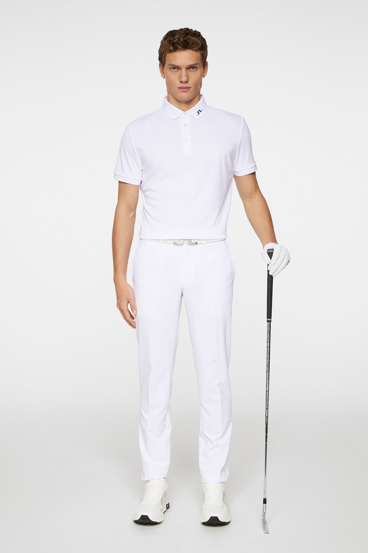 KV Print Polo in Tour Tiger Clematis M by J.Lindeberg