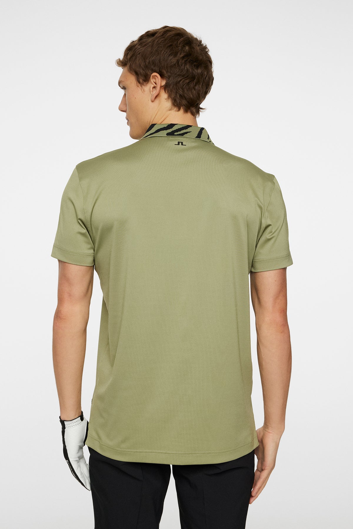 Karter Polo in Oil Green by J.Lindeberg