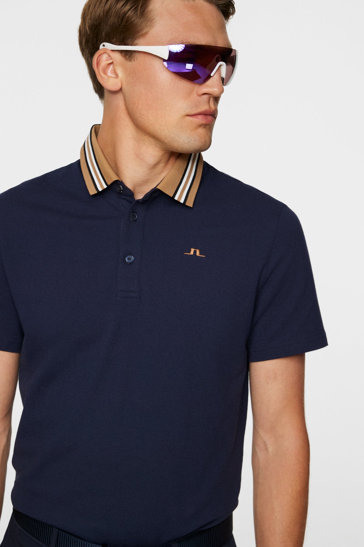 Bjorn Polo in JL Navy by J.Lindeberg