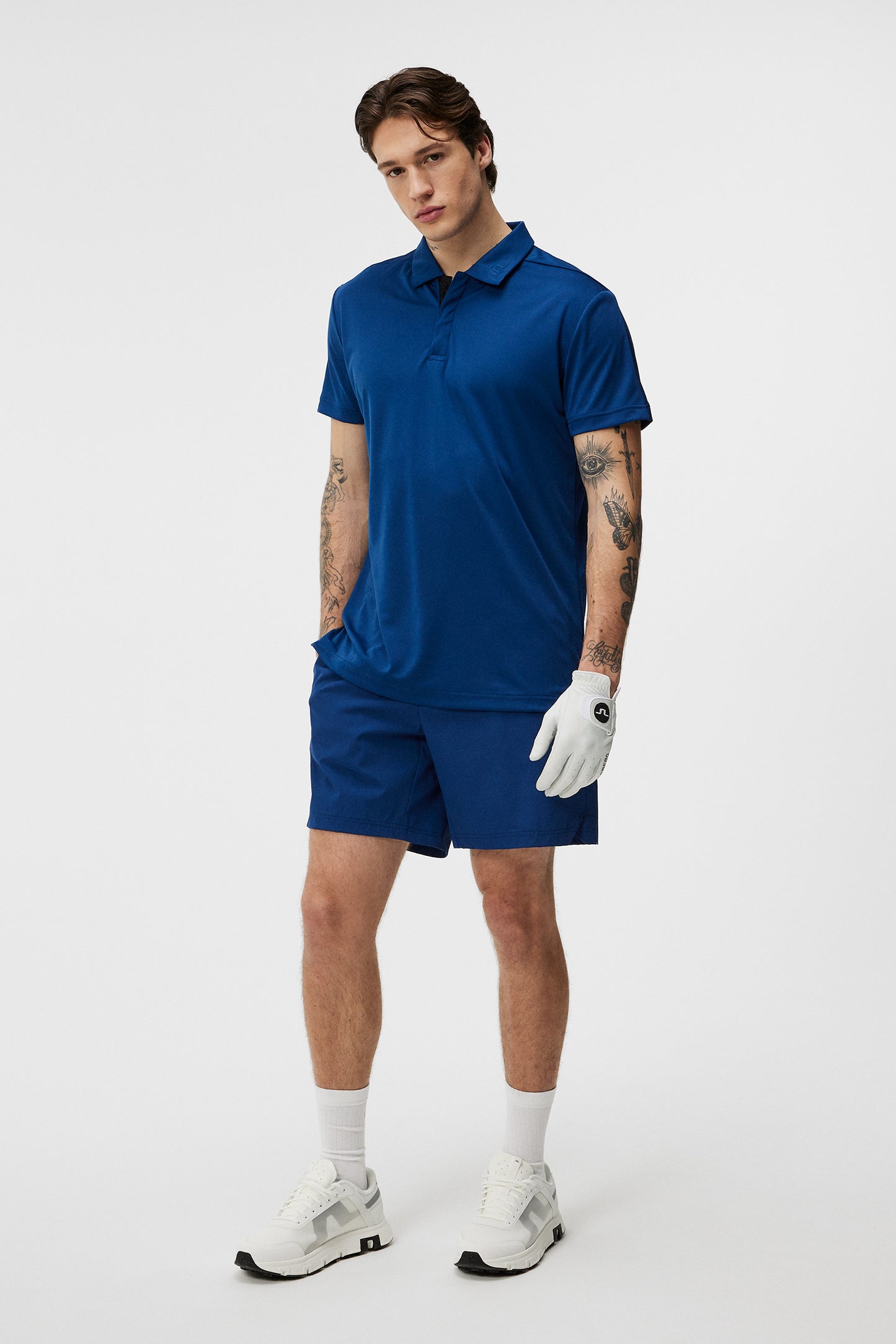 Dario Regular Fit Polo in Estate Blue by J.Lindeberg