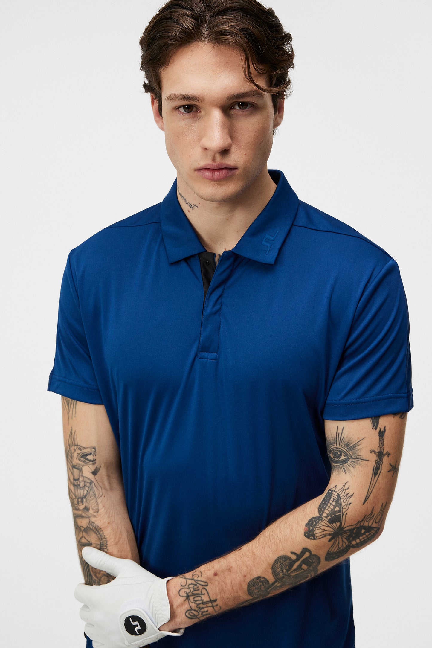 Dario Regular Fit Polo in Estate Blue by J.Lindeberg