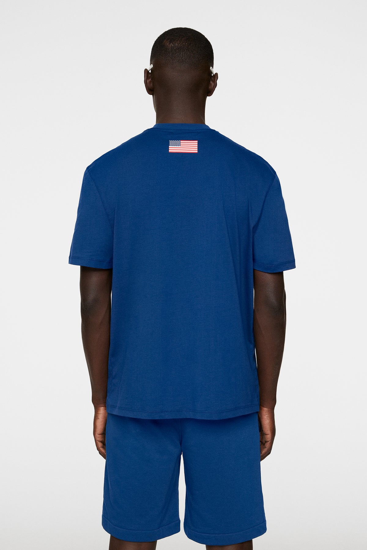 Elie Unisex T-Shirt in Estate Blue by J.Lindeberg