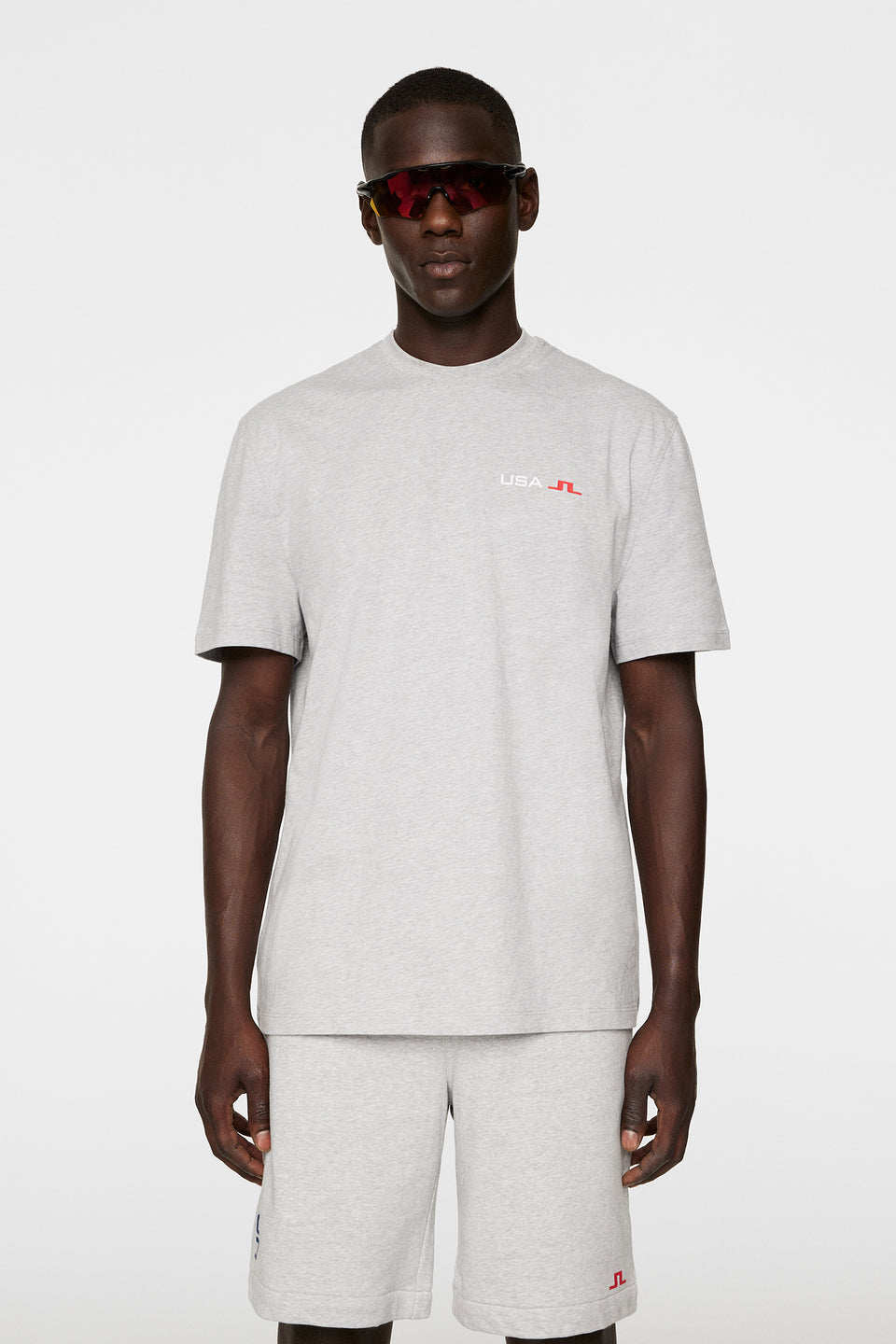 Elie Unisex T-Shirt / Light Grey Melange