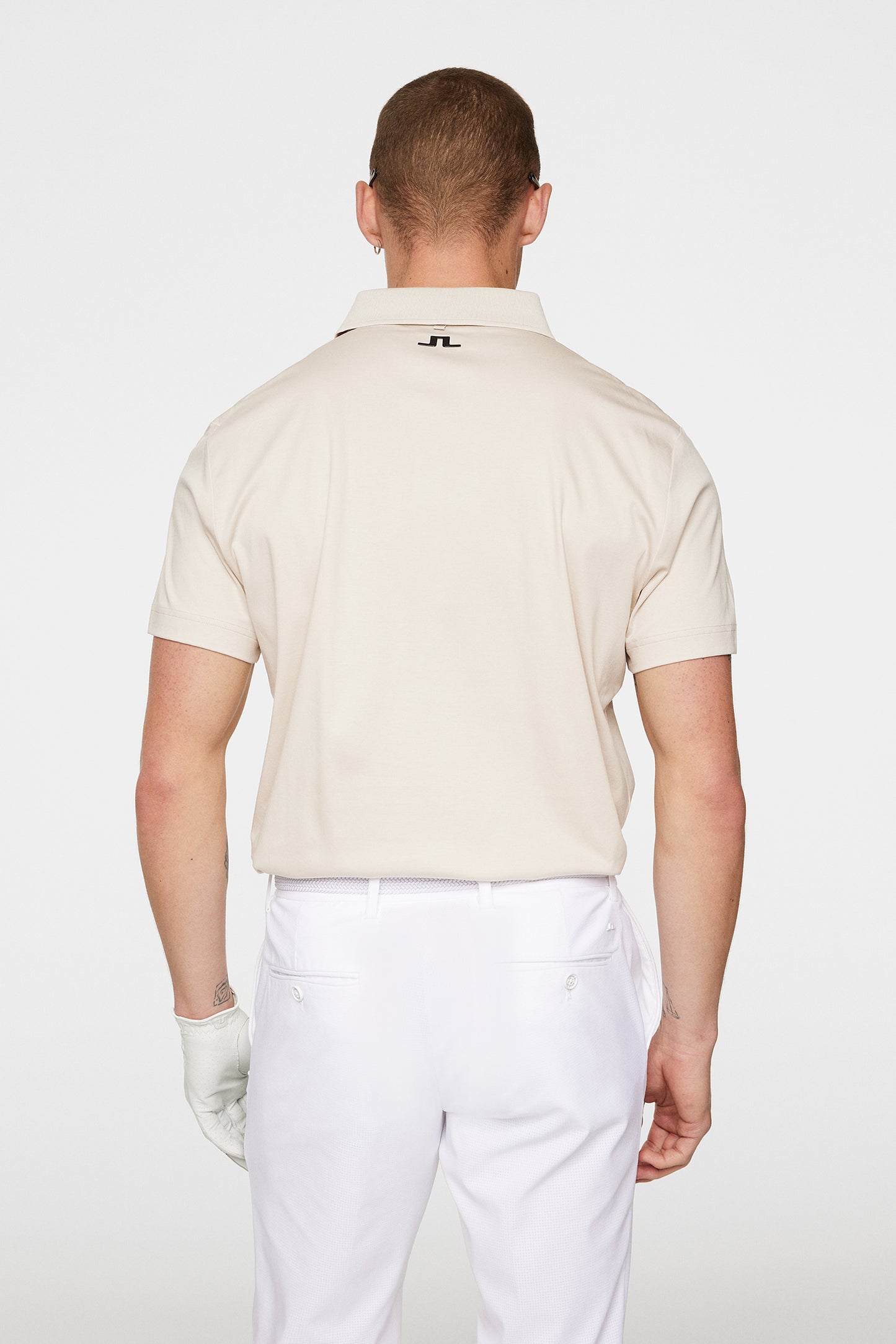 Silos Reg Fit Polo in Moonbeam by J.Lindeberg