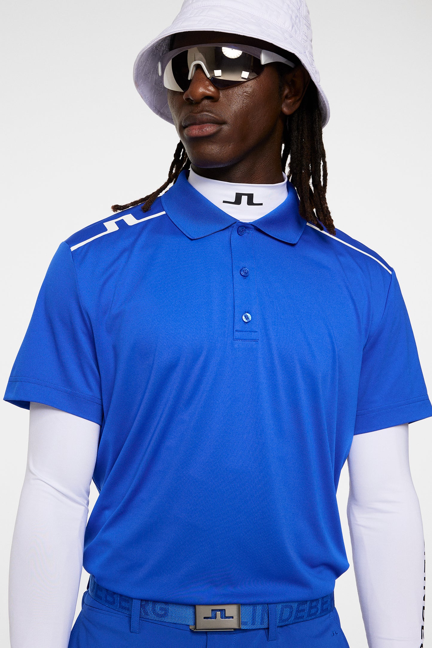 Lionel Regular Fit Polo in Club Blue by J.Lindeberg