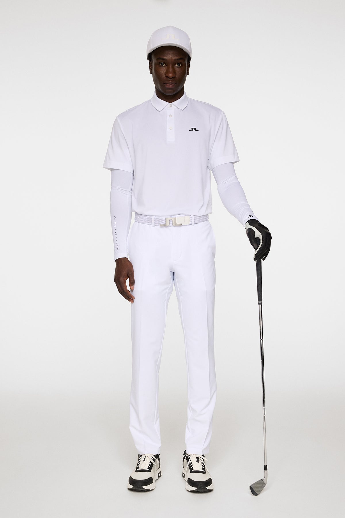 Bridge Polo in White by J.Lindeberg