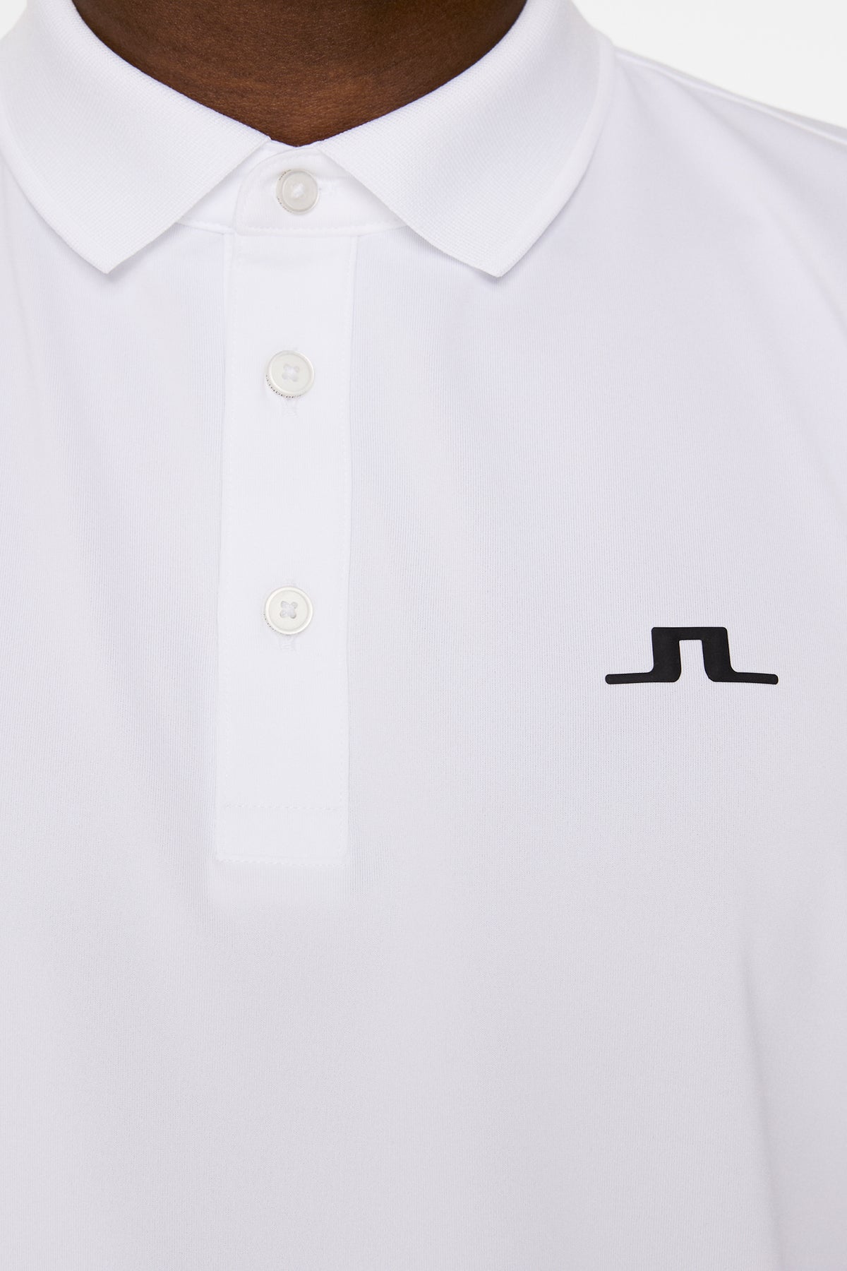 Bridge Polo in White by J.Lindeberg