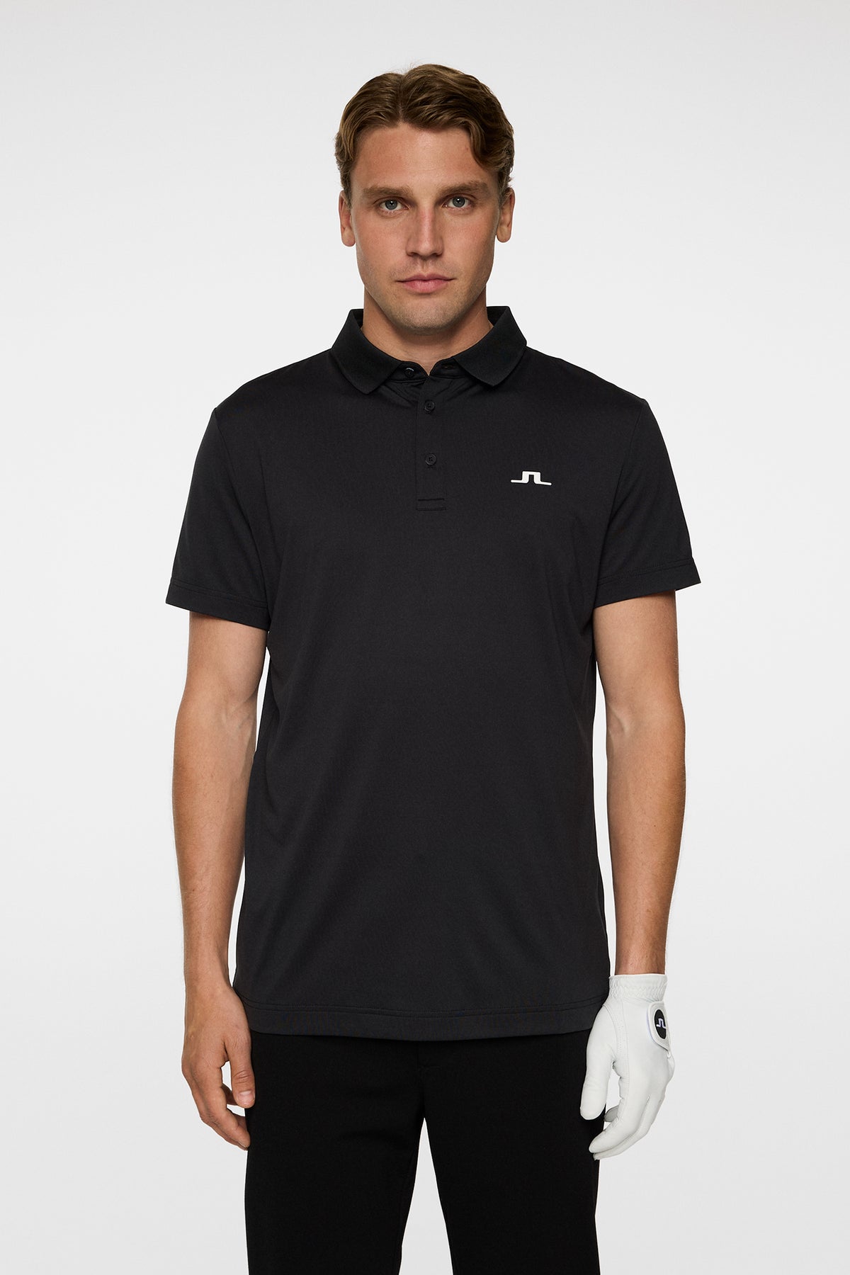 Bridge Polo in Black by J.Lindeberg