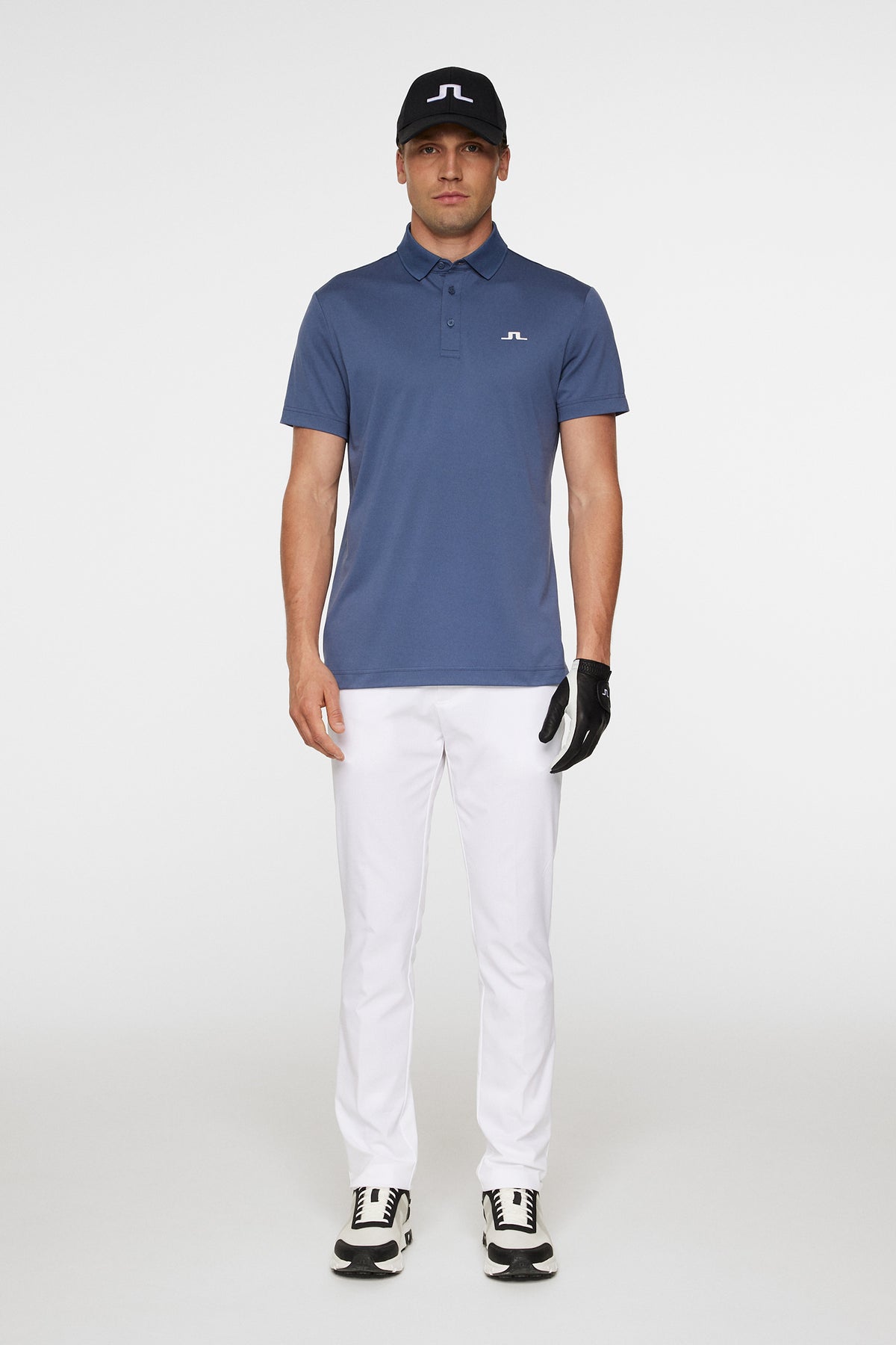 Bridge Polo in Vintage Indigo by J.Lindeberg