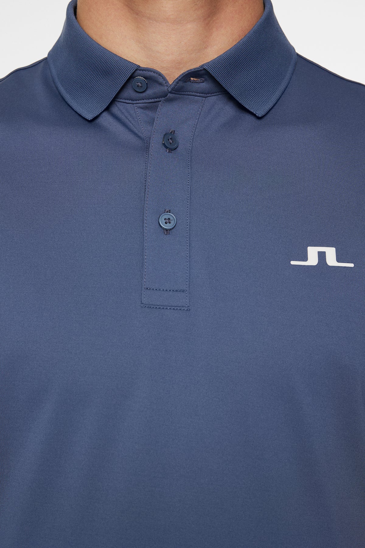 Bridge Polo in Vintage Indigo by J.Lindeberg