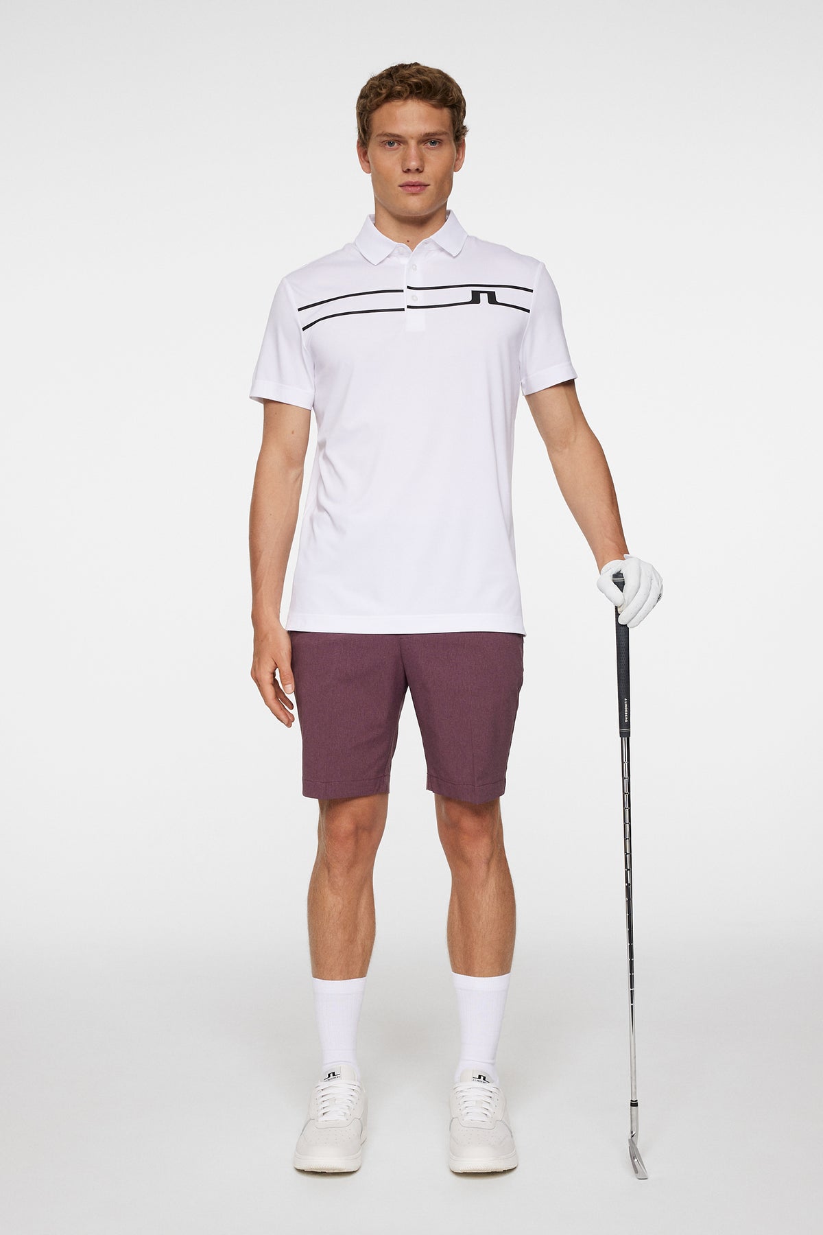 Klas Polo in White by J.Lindeberg