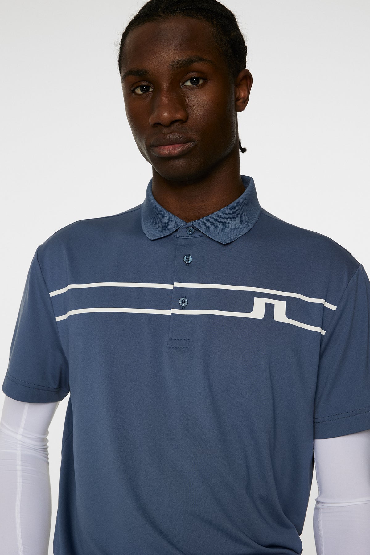 Klas Polo in Vintage Indigo by J.Lindeberg