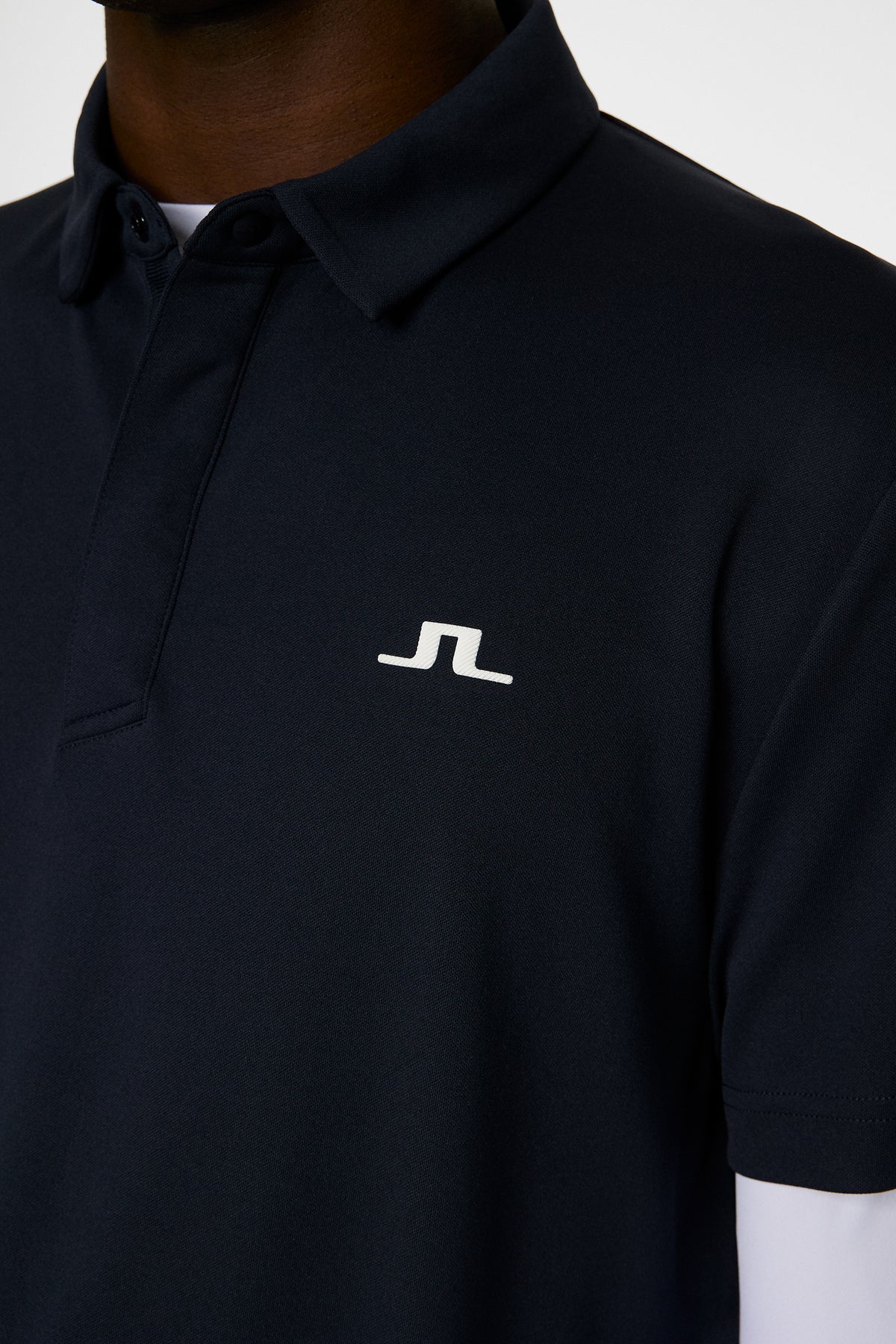 Peat Polo in JL Navy by J.Lindeberg