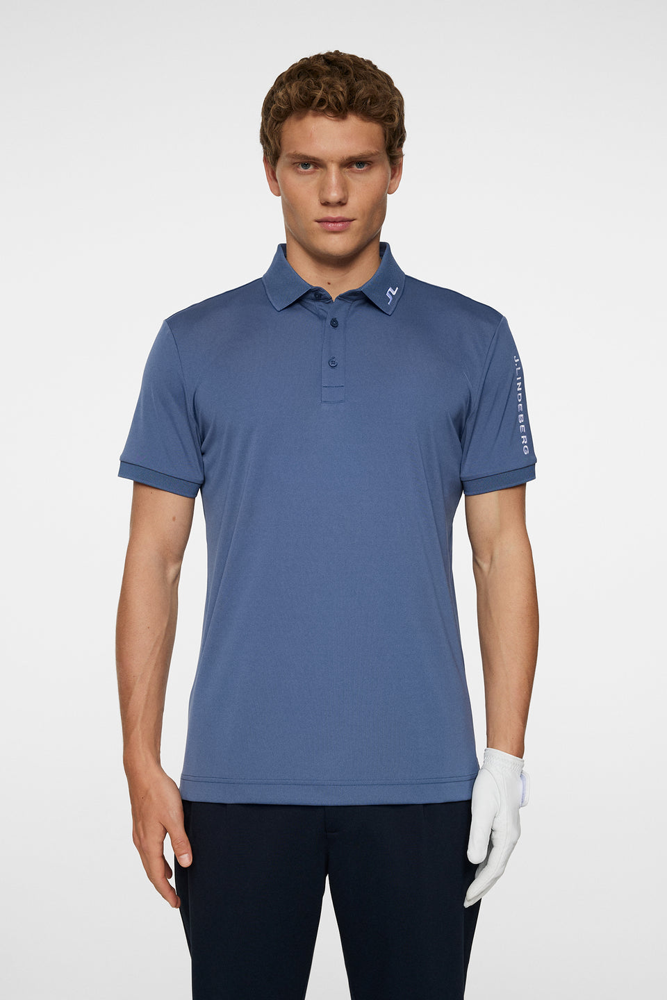 Tour Tech Slim Fit Polo / Vintage Indigo