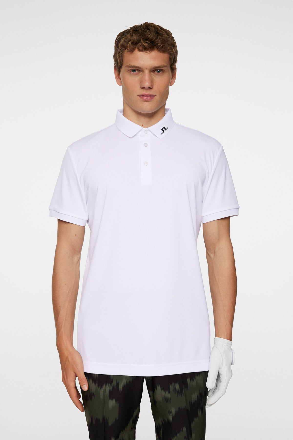 KV Polo in White by J.Lindeberg