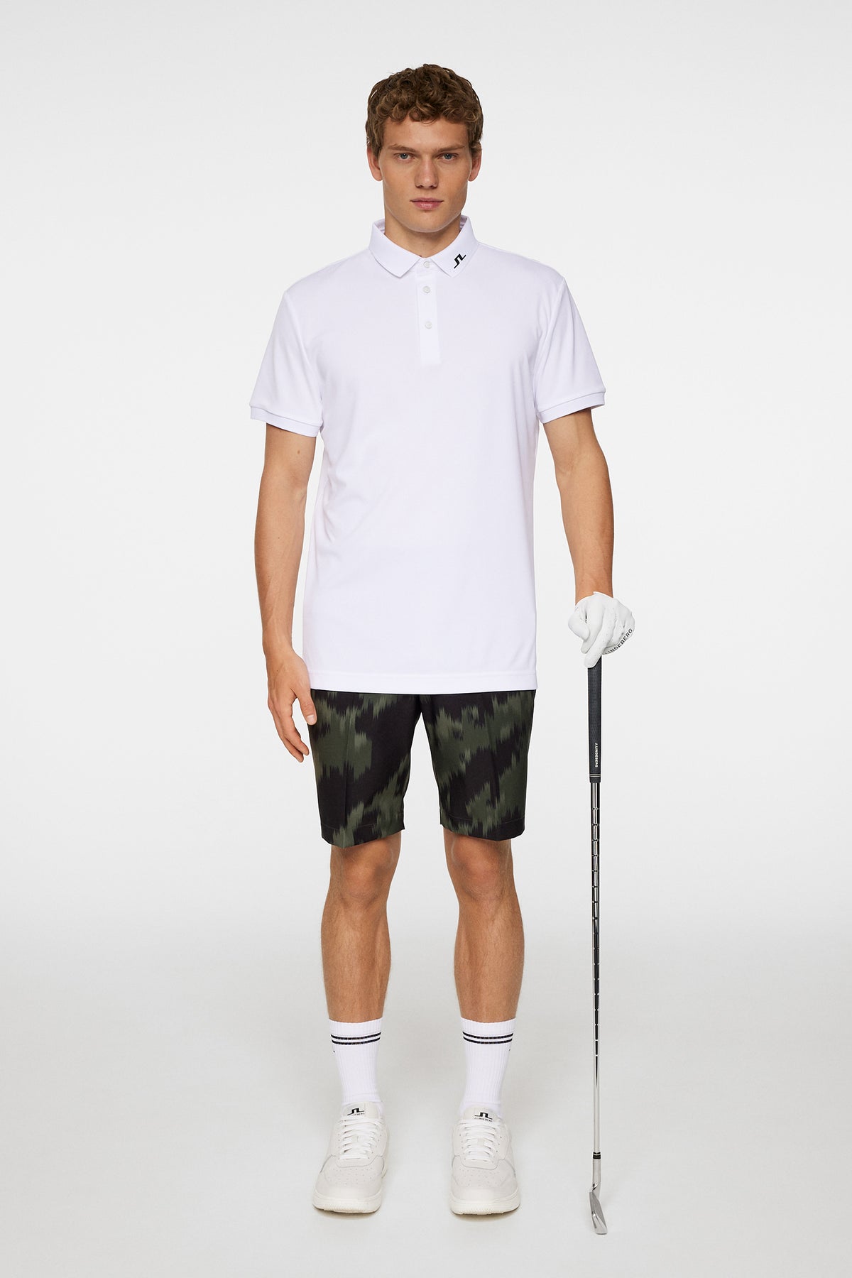 KV Polo in White by J.Lindeberg