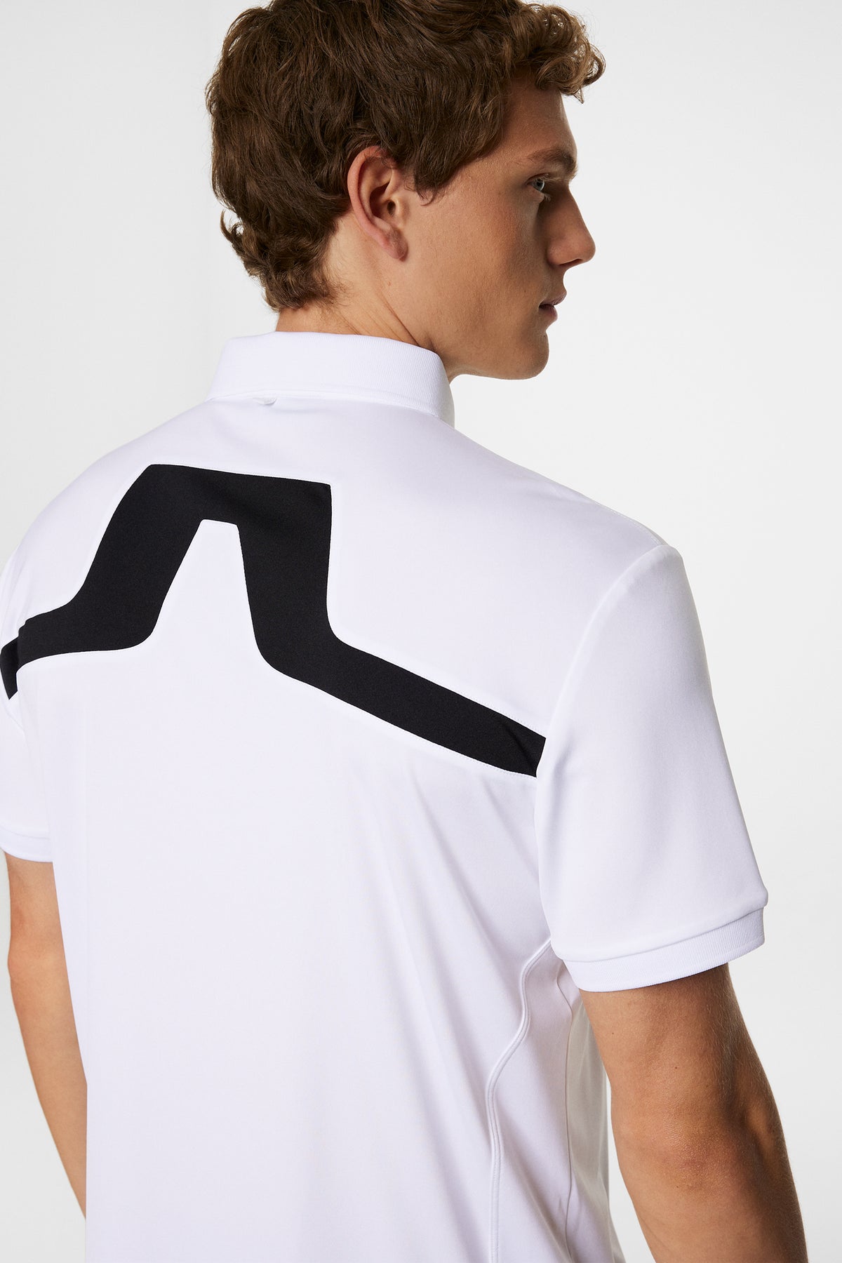 KV Polo in White by J.Lindeberg