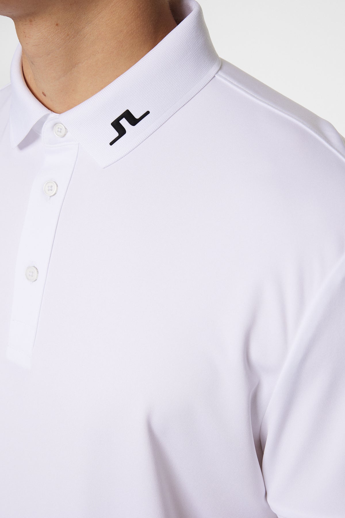 KV Polo in White by J.Lindeberg