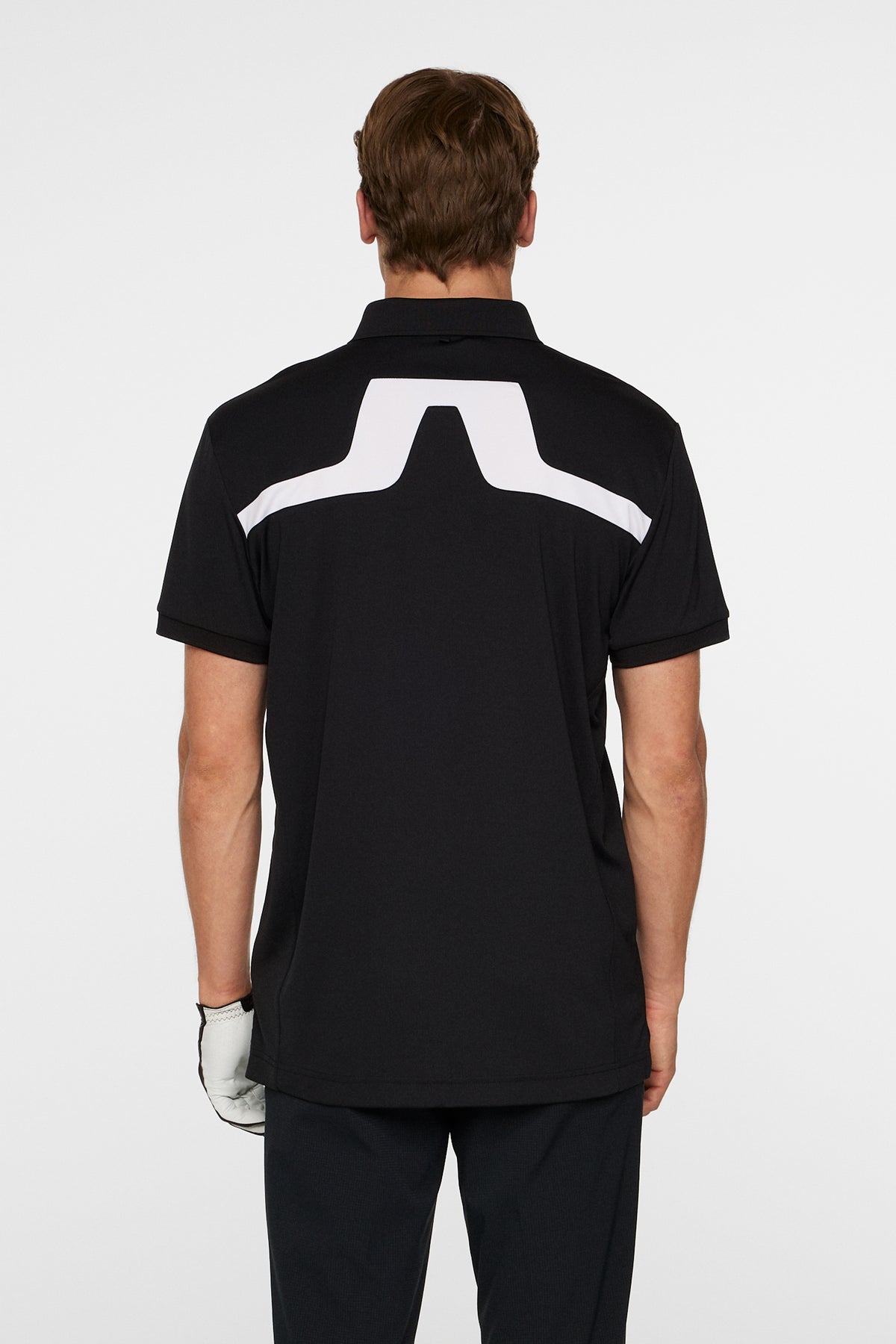 KV Polo in Black by J.Lindeberg