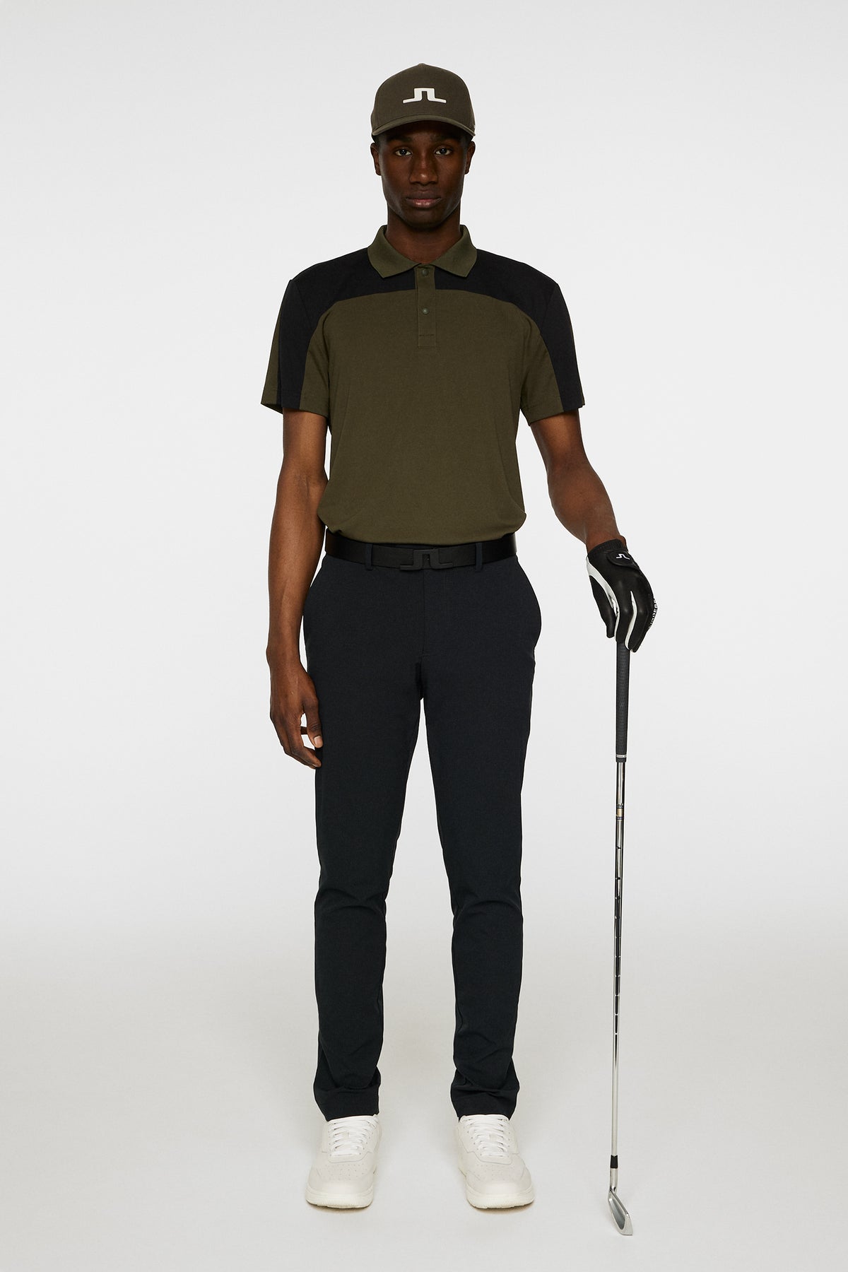 Anders Polo in Forest Green by J.Lindeberg