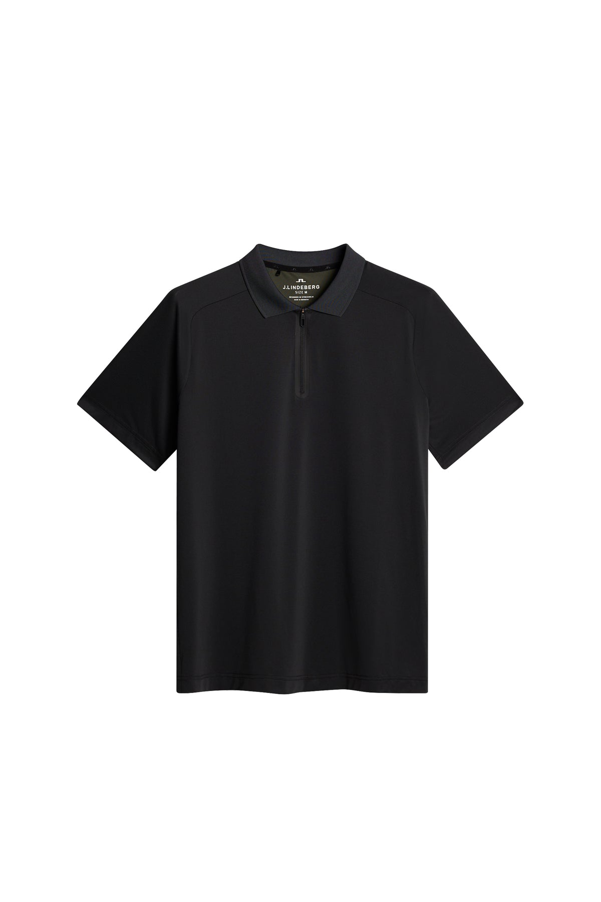 Nero Polo in Black by J.Lindeberg