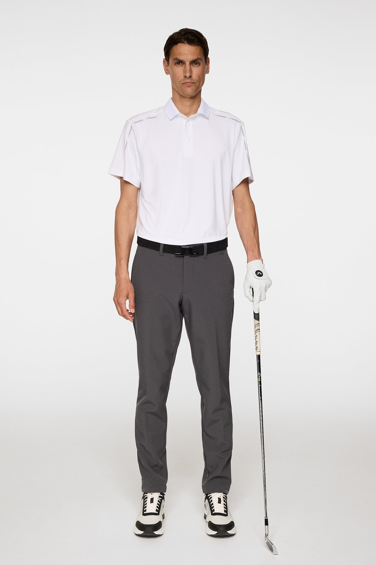 Pontus Polo in White by J.Lindeberg