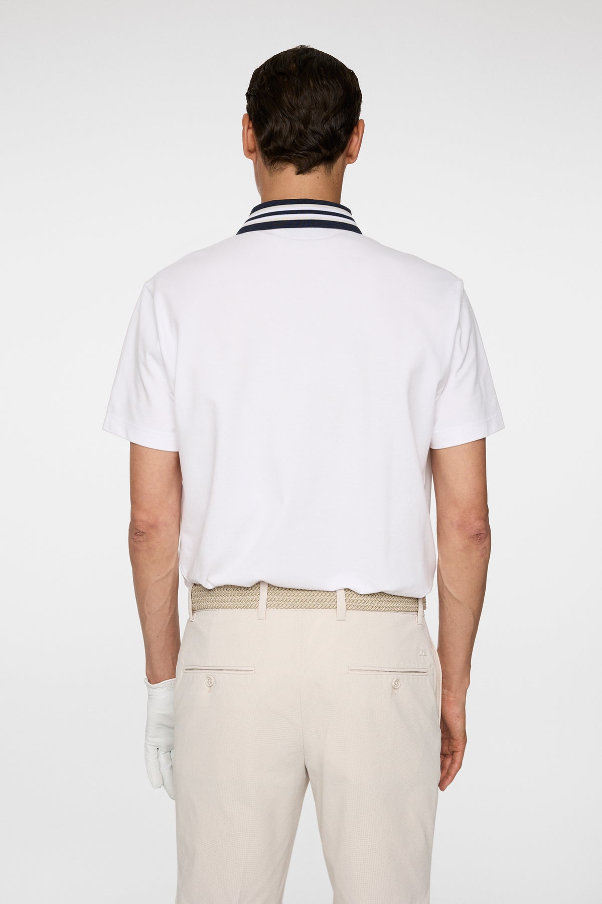 Bjorn Polo in White by J.Lindeberg