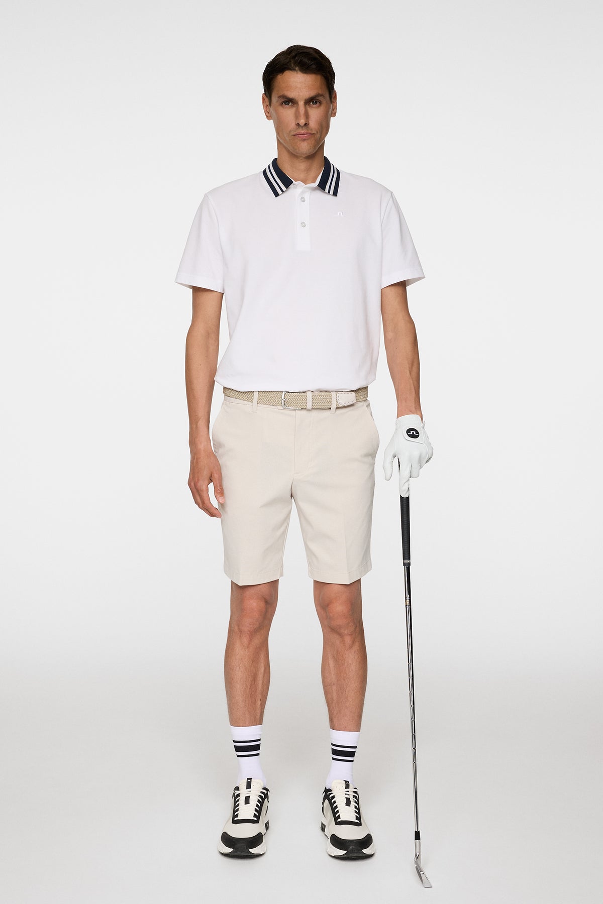 Bjorn Polo in White by J.Lindeberg