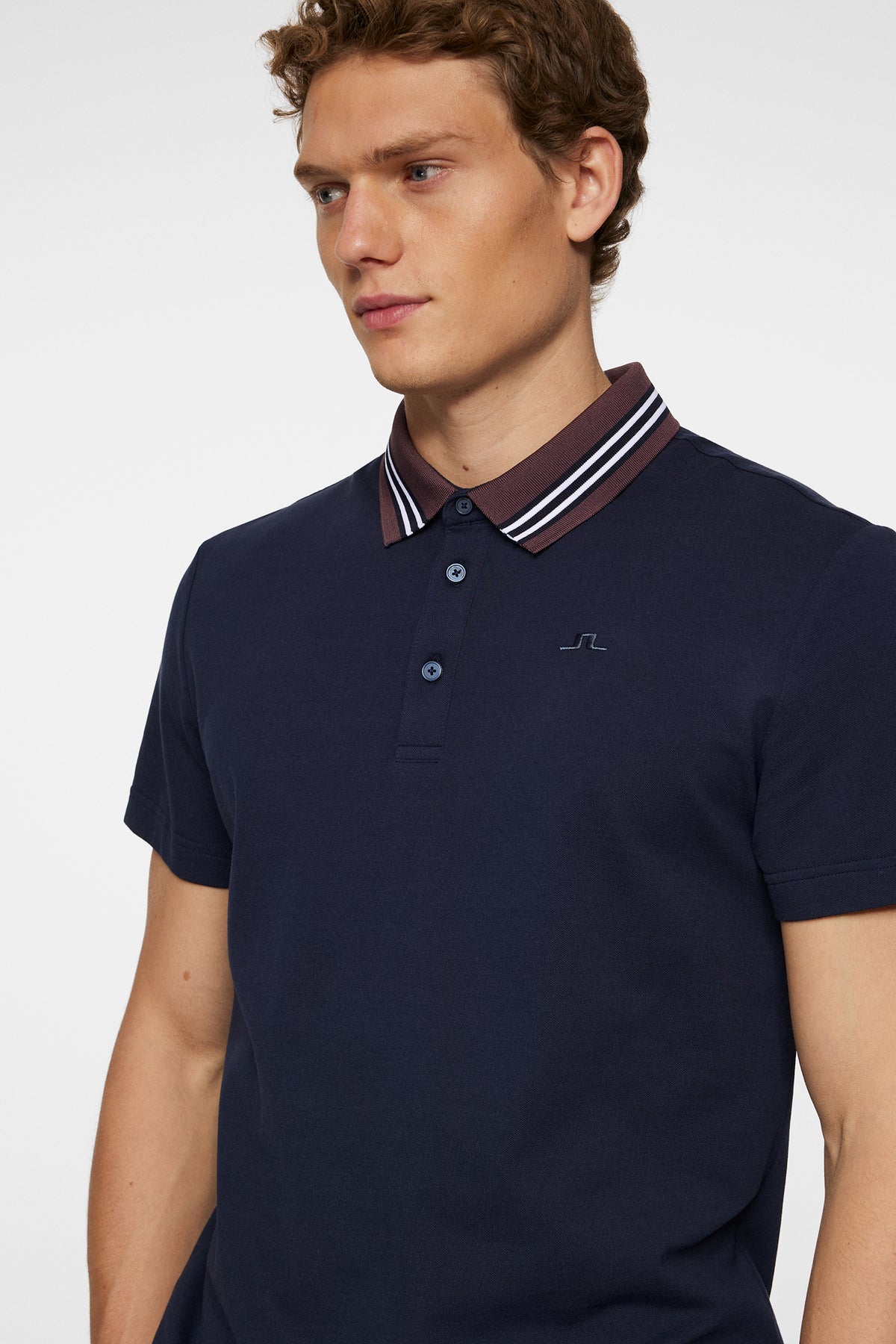 Bjorn Polo in JL Navy by J.Lindeberg