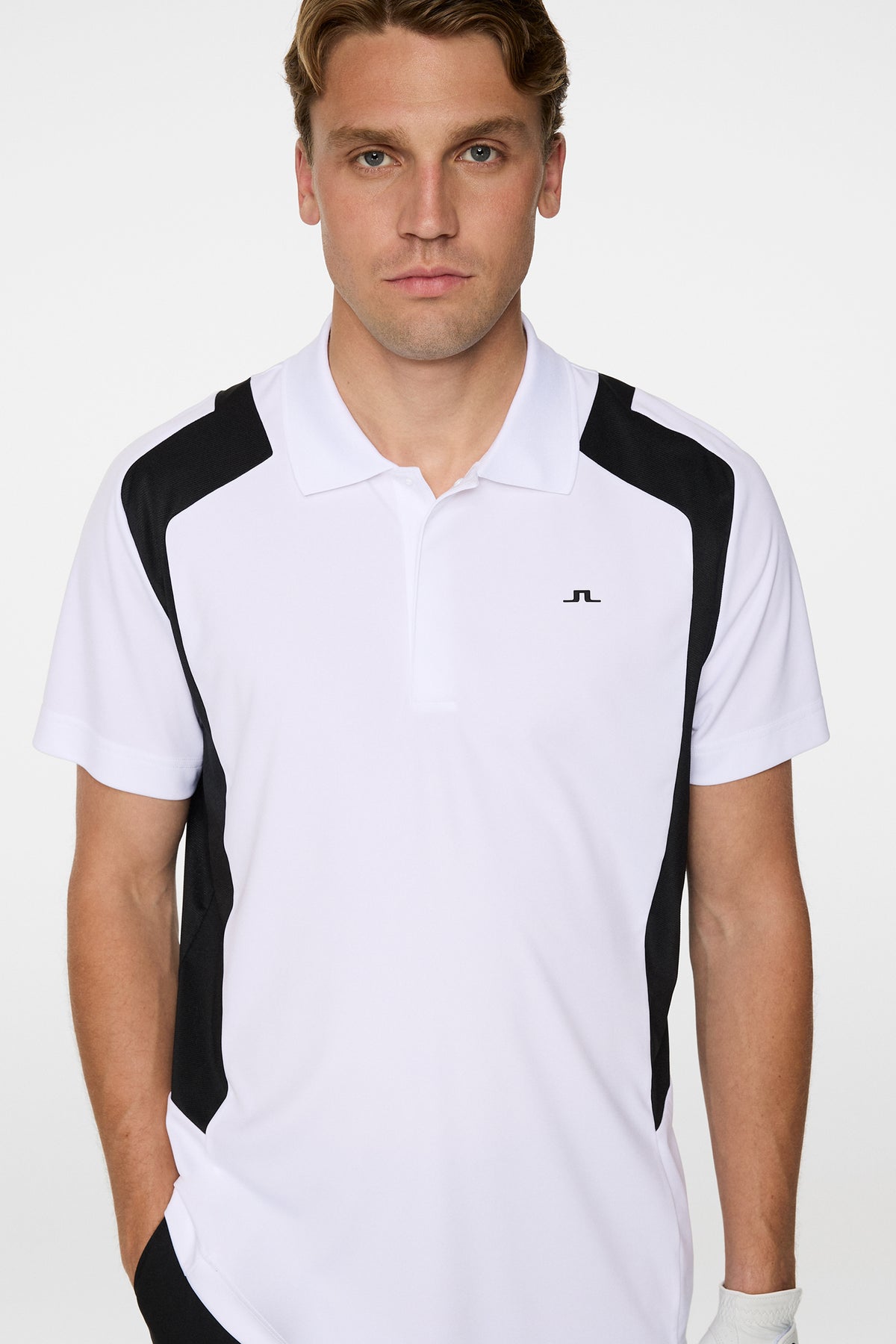 Legacy Polo in White by J.Lindeberg