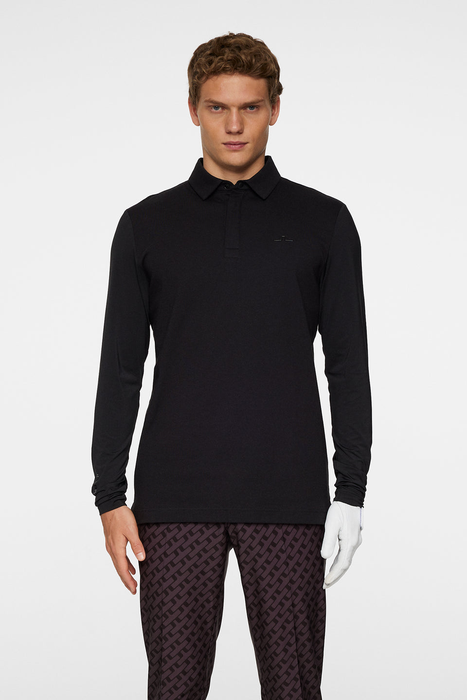 Sean Hybrid LS Polo / Black