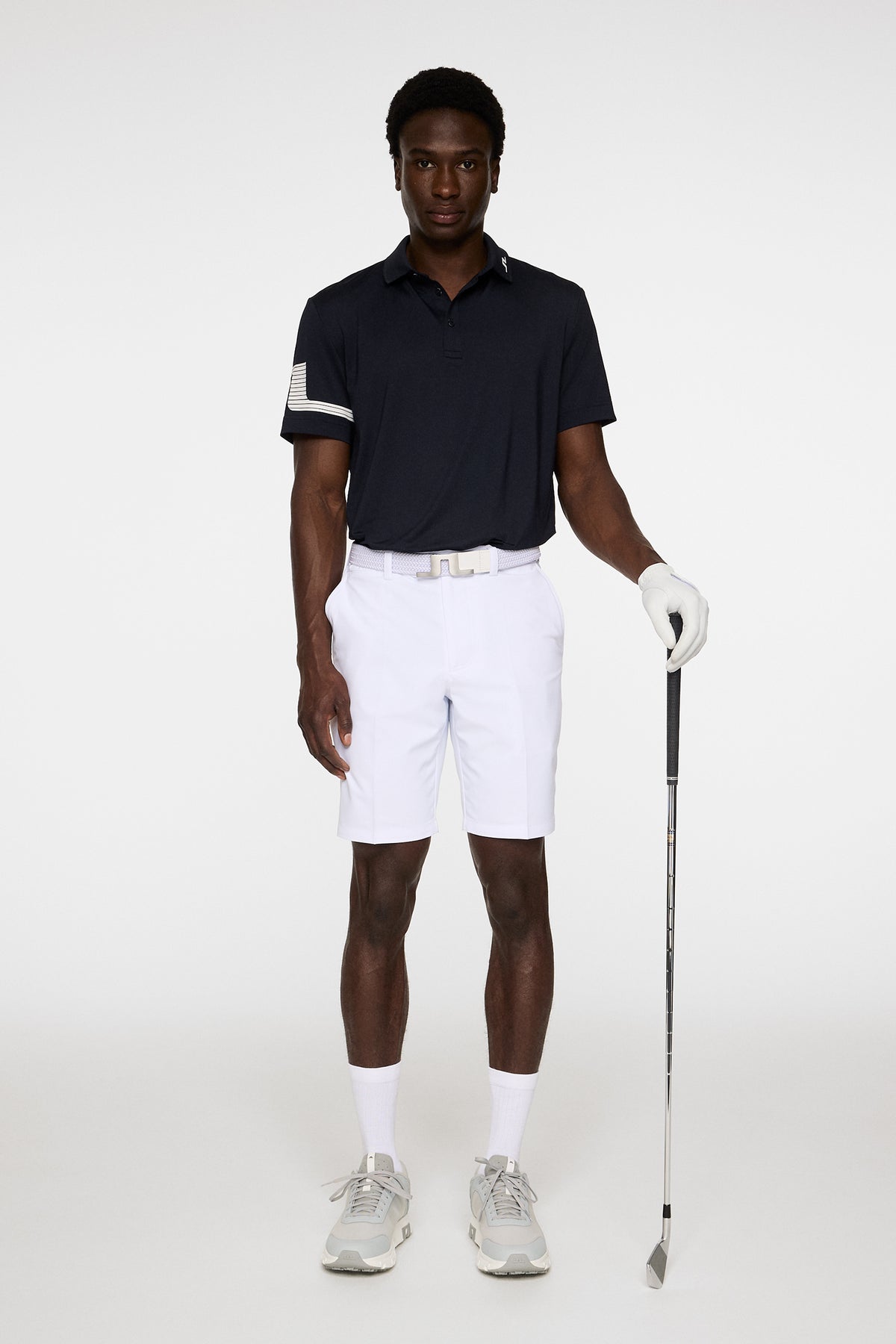 Heath Strike Polo in JL Navy by J.Lindeberg