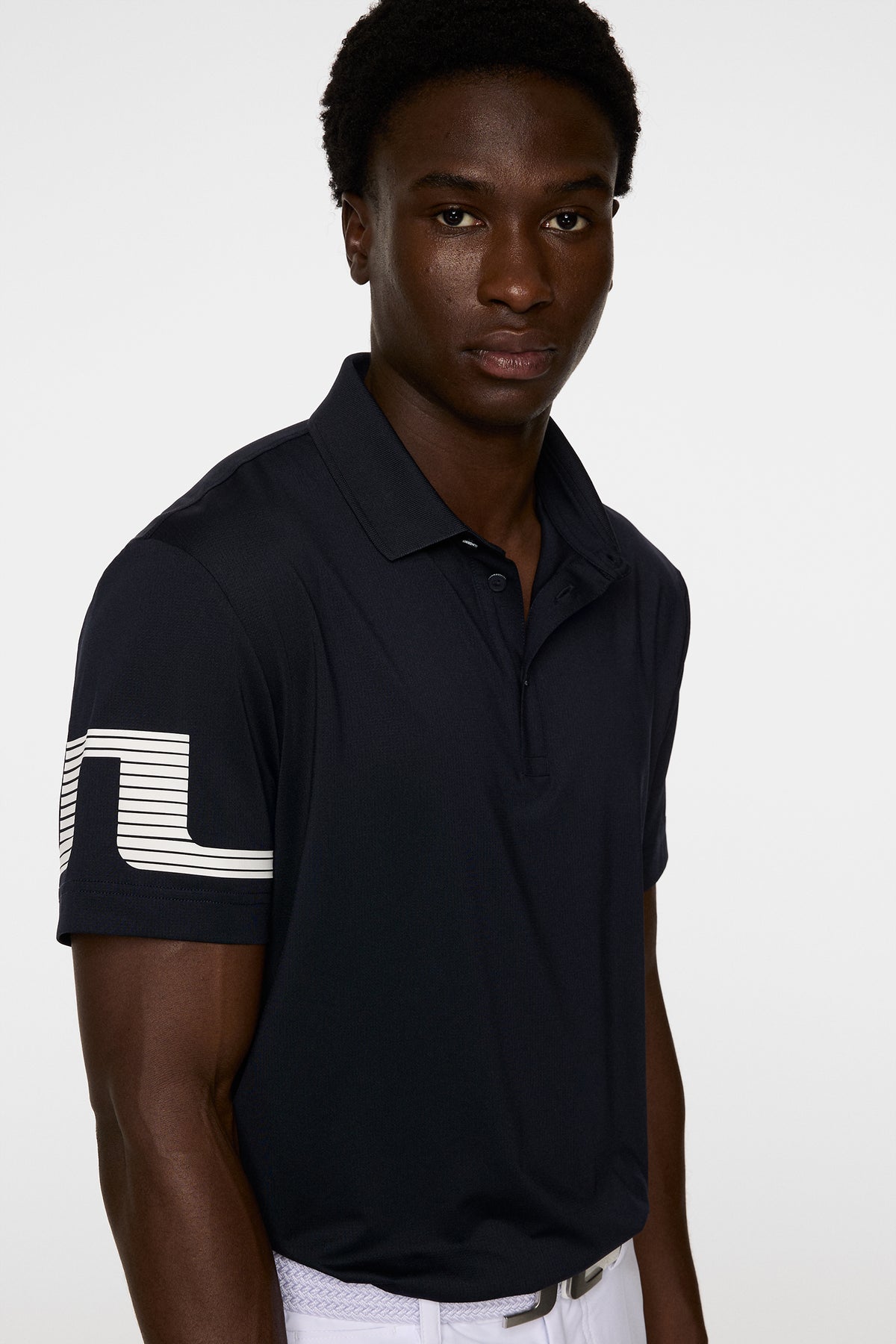 Heath Strike Polo in JL Navy by J.Lindeberg