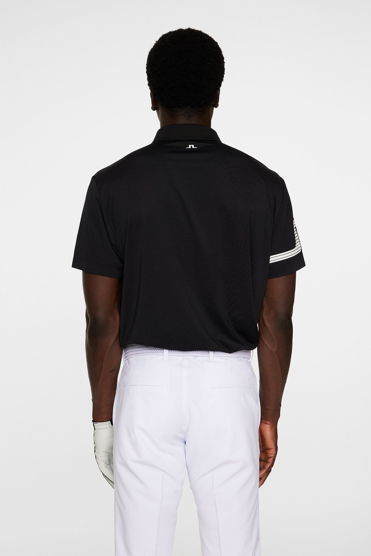 Heath Strike Polo in Black by J.Lindeberg