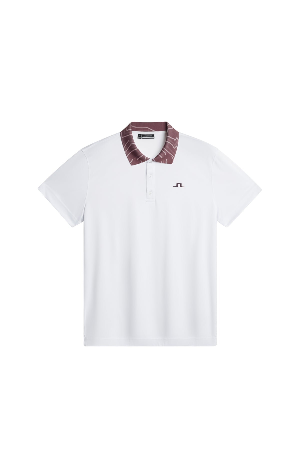Glen Polo in White by J.Lindeberg