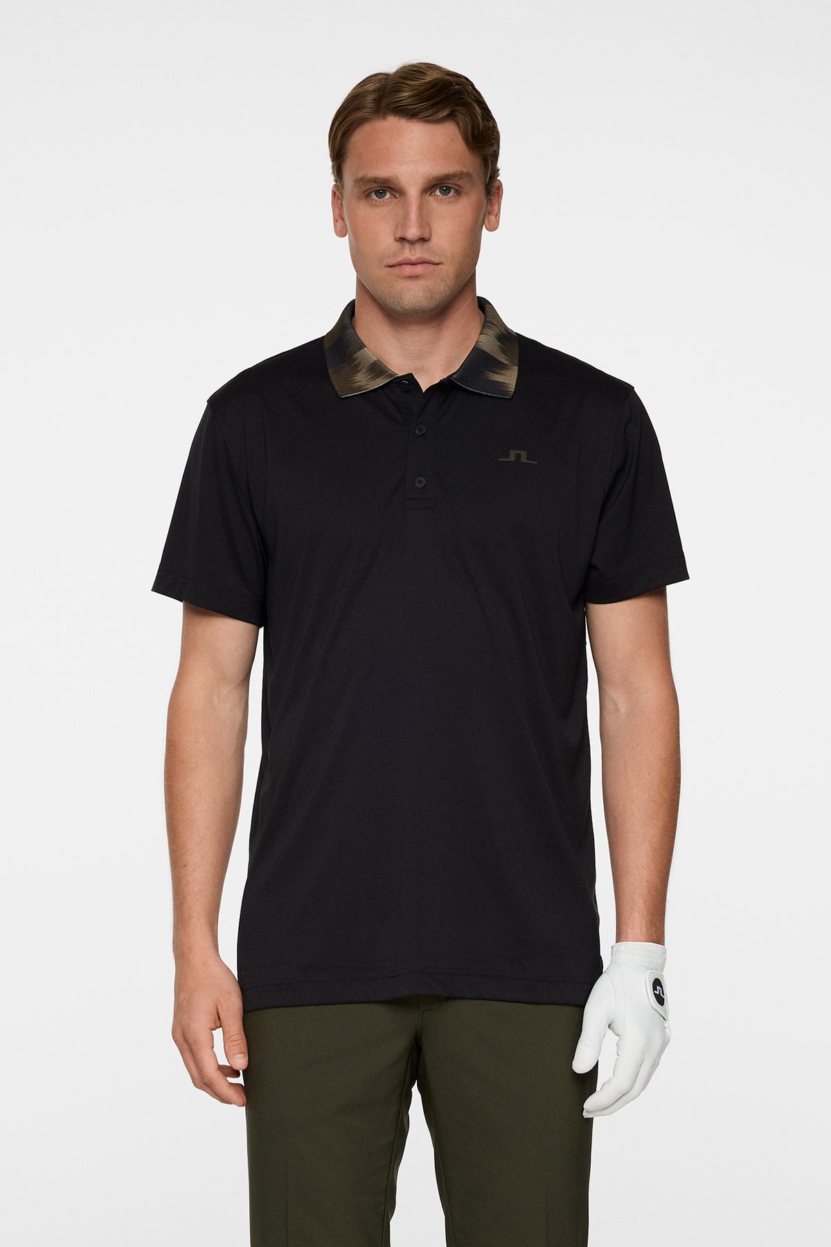 Glen Polo in Black by J.Lindeberg