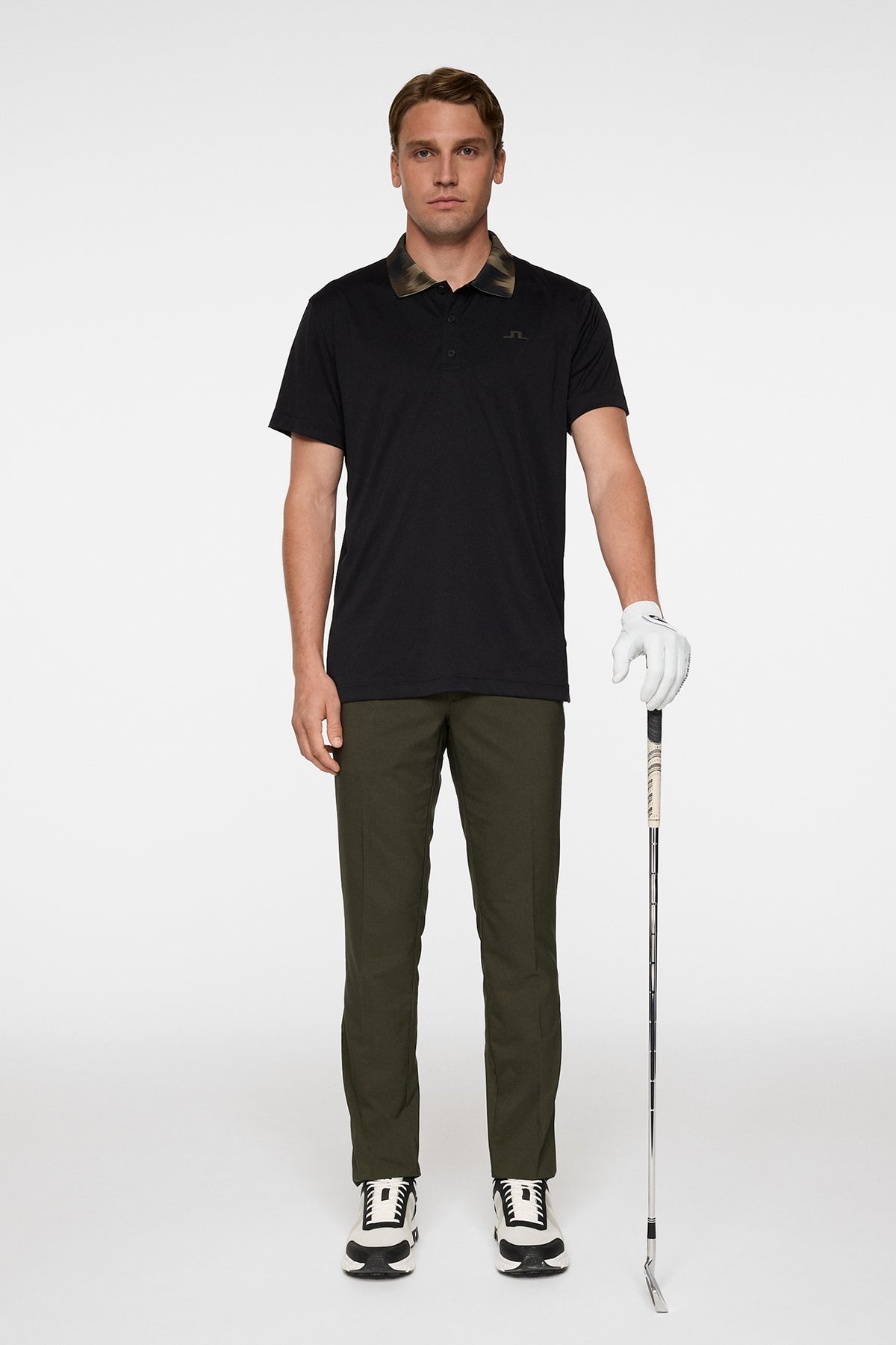 Glen Polo in Black by J.Lindeberg