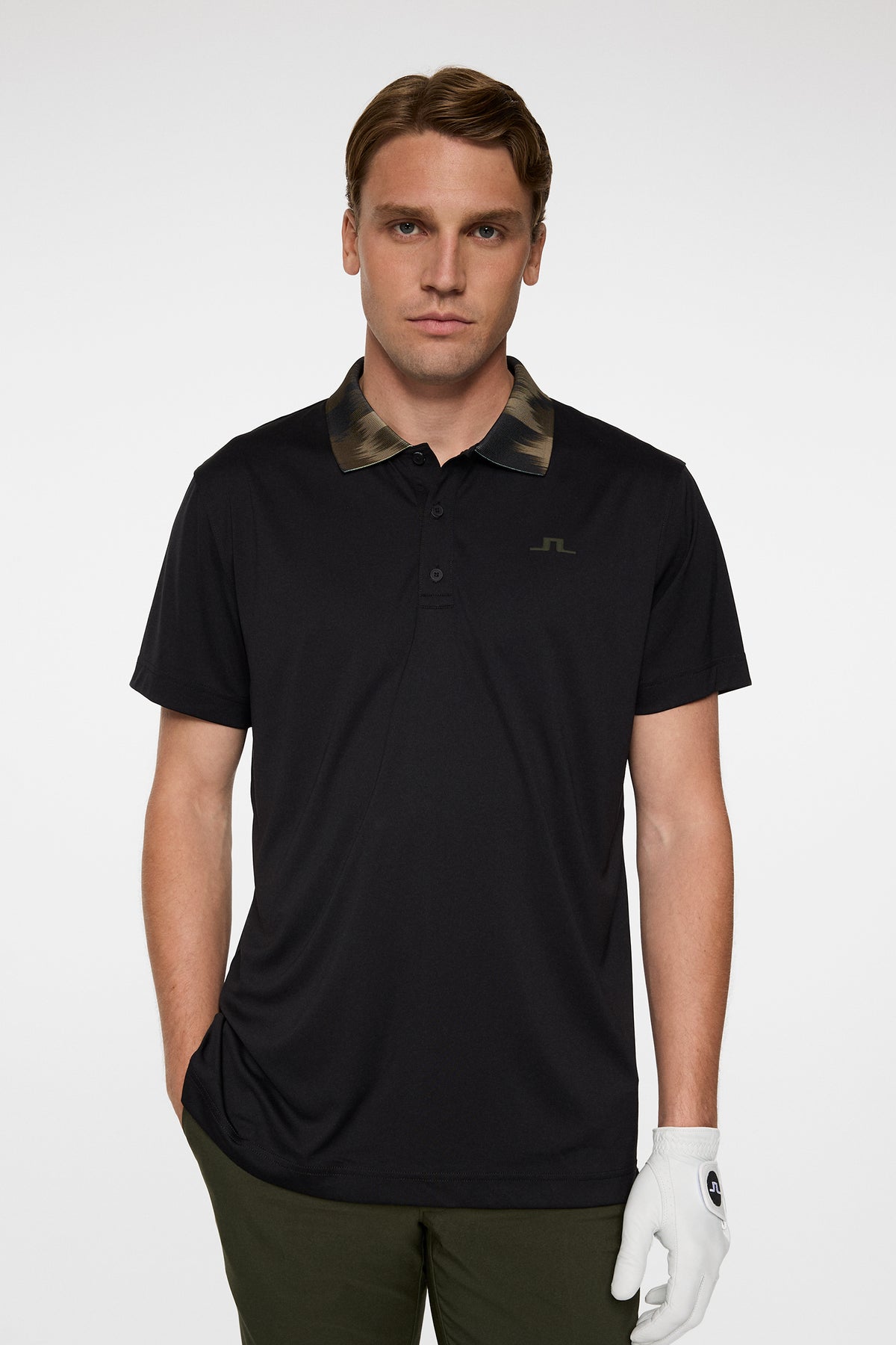 Glen Polo in Black by J.Lindeberg