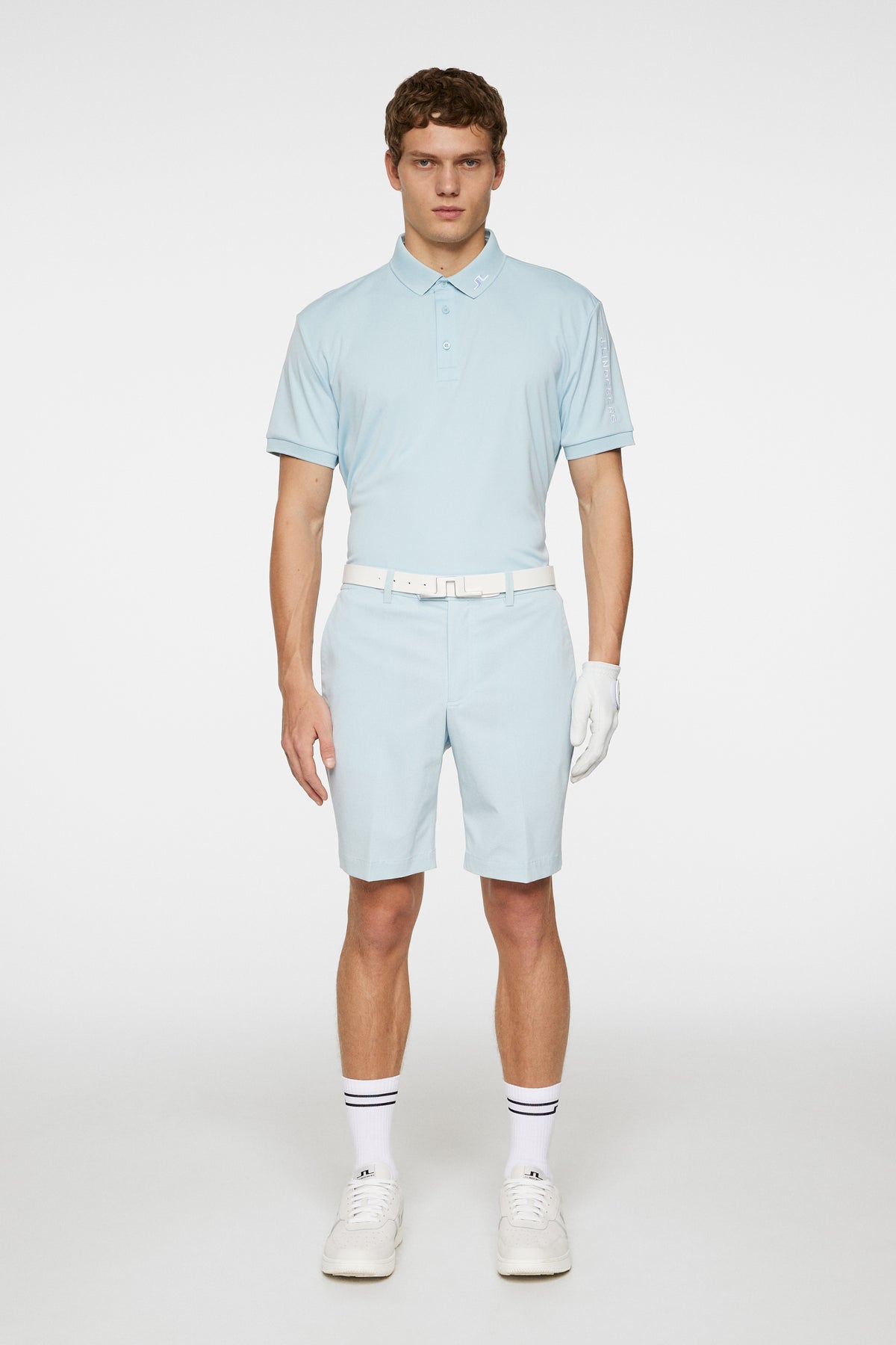 Tour Tech Polo in Winter Sky by J.Lindeberg