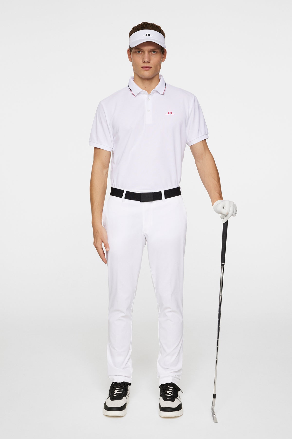 Ben Polo in White by J.Lindeberg
