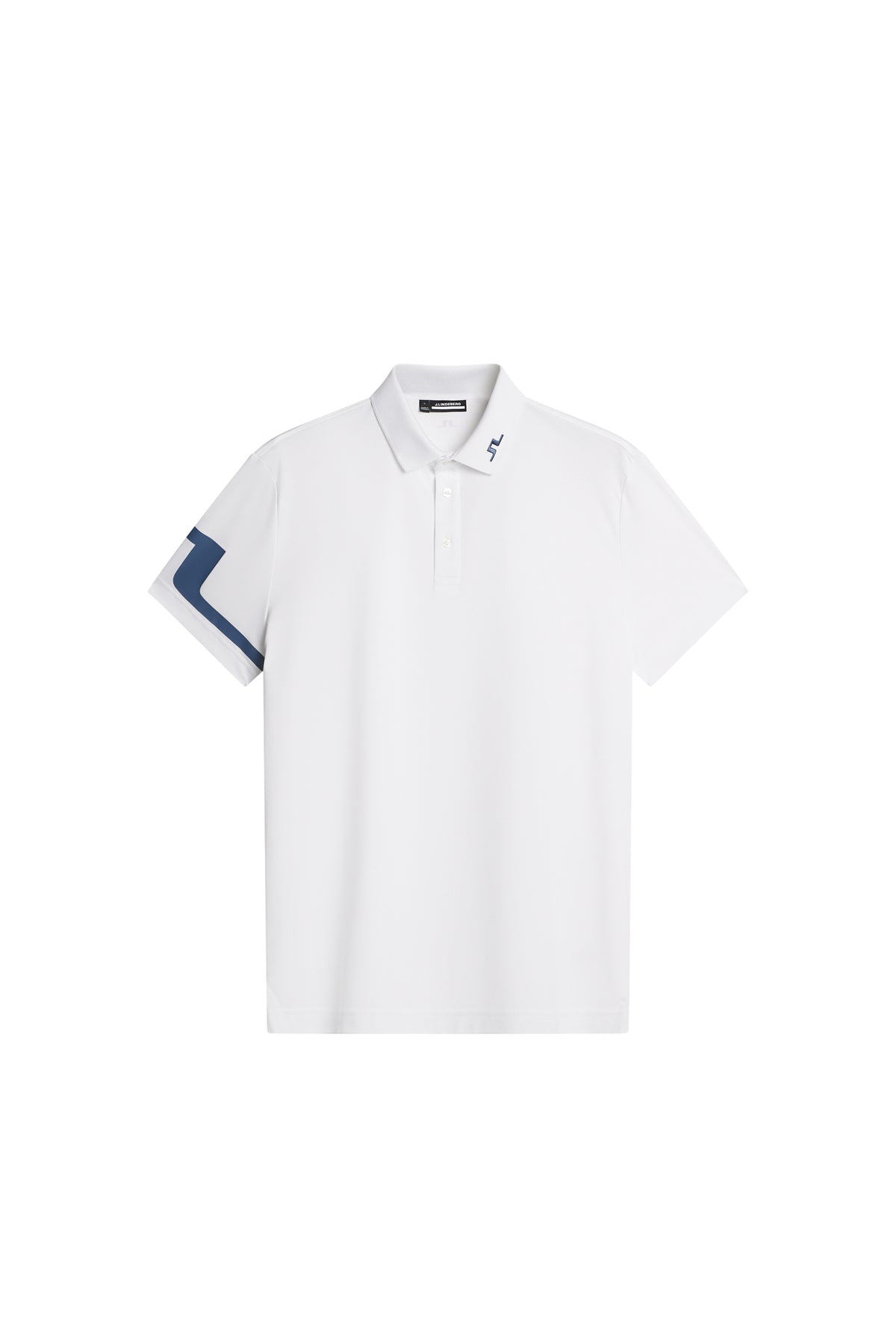 Heath Polo in White by J.Lindeberg