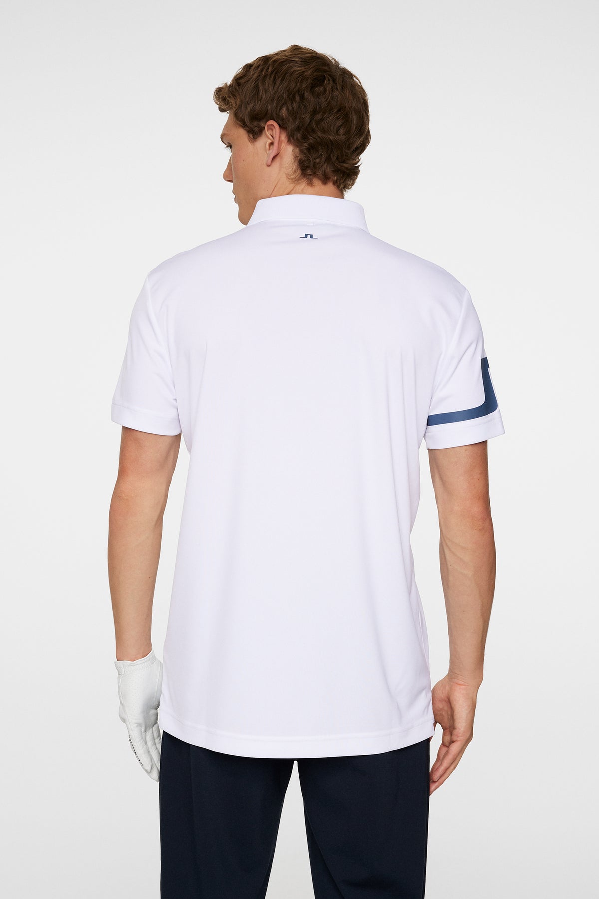 Heath Polo in White by J.Lindeberg