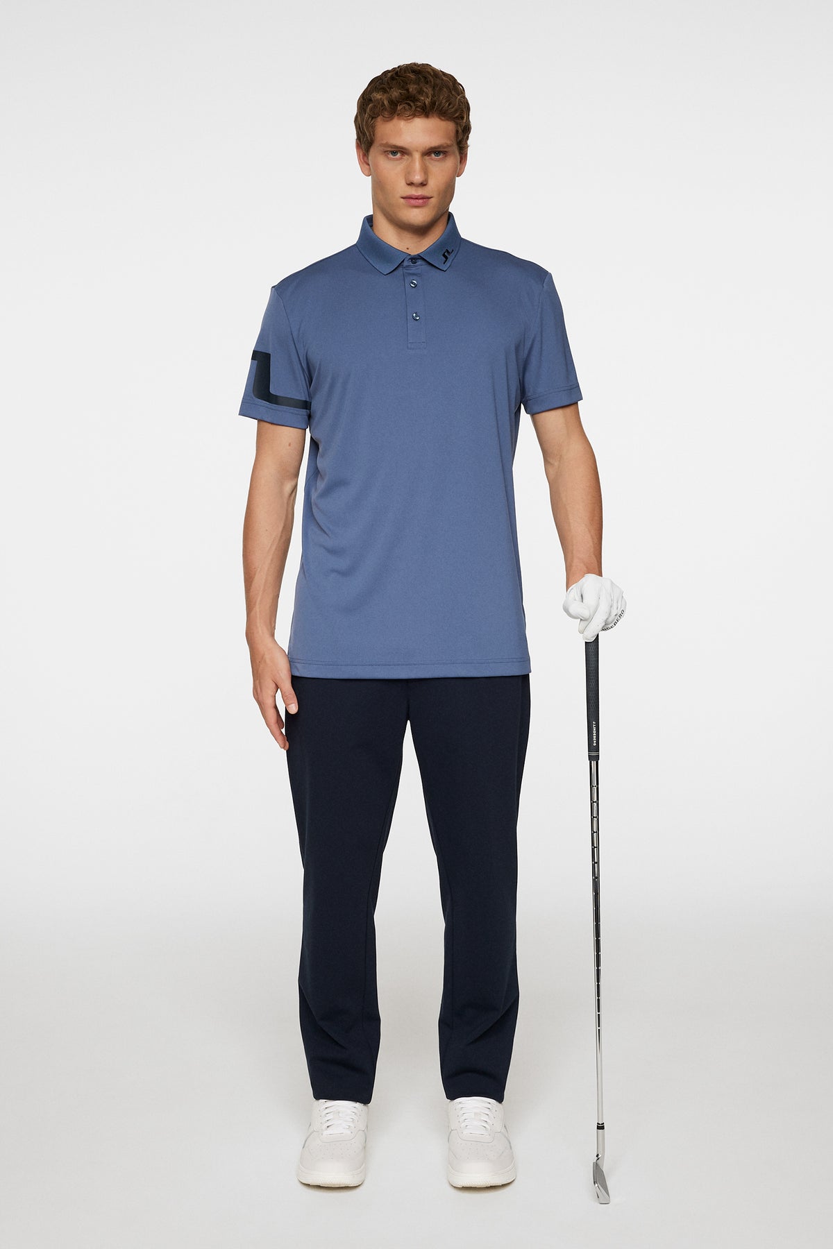 Heath Polo in Vintage Indigo by J.Lindeberg