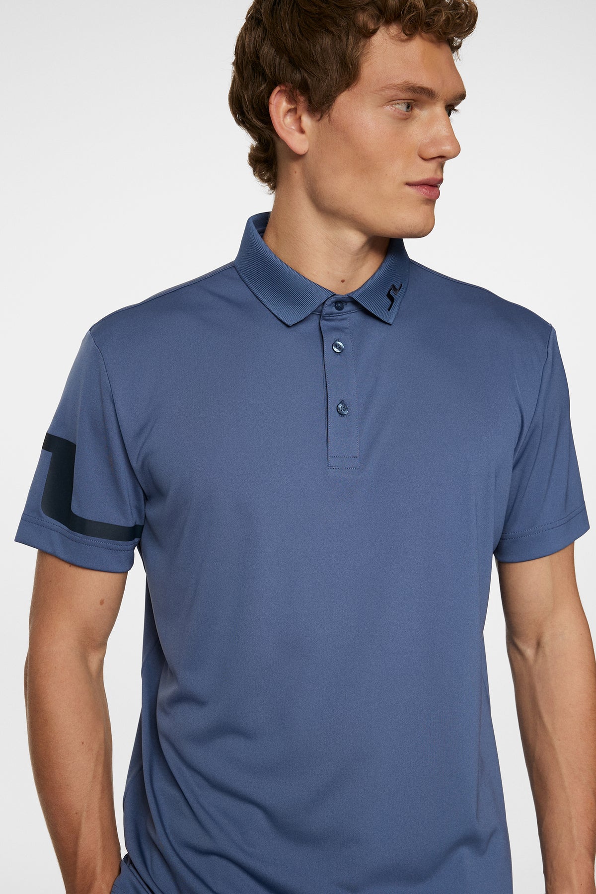 Heath Polo in Vintage Indigo by J.Lindeberg
