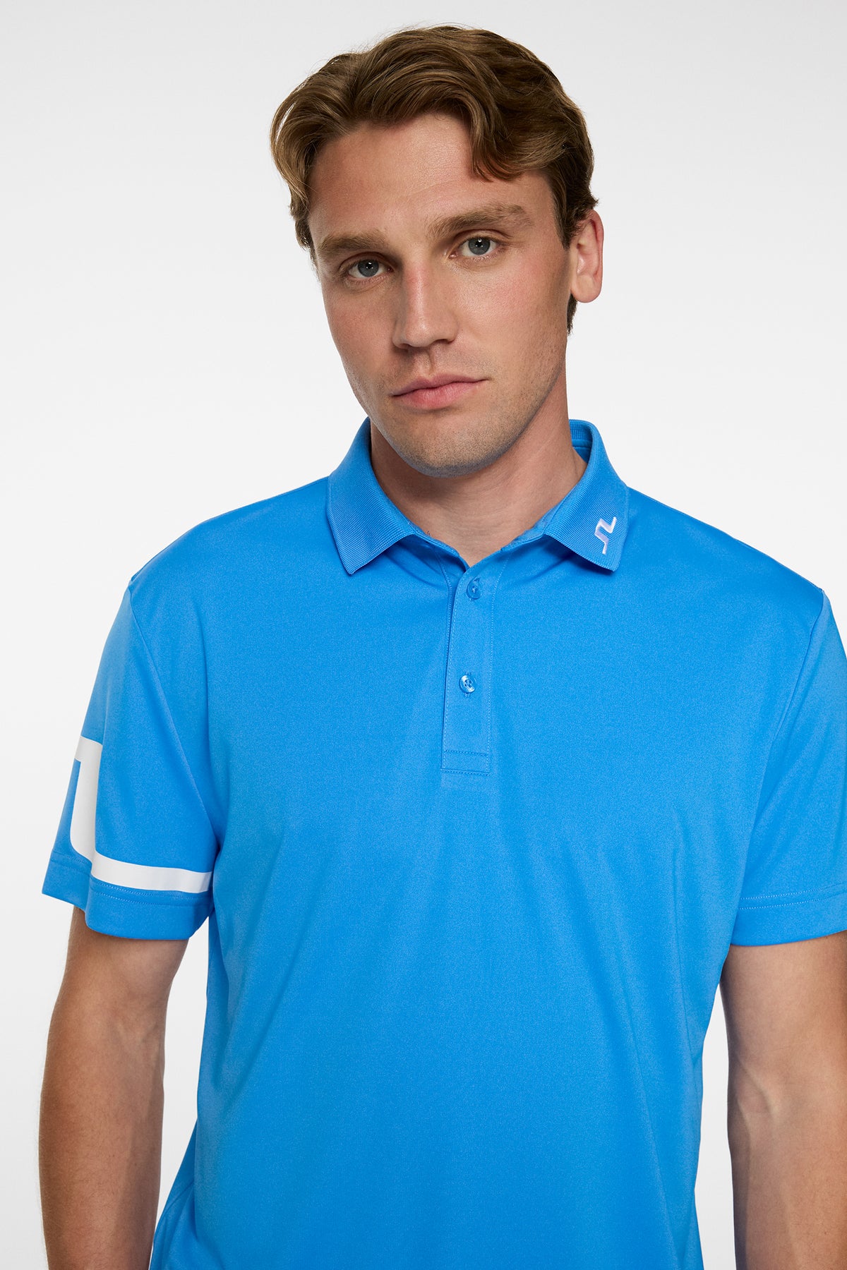 Heath Polo in Sonic Blue by J.Lindeberg