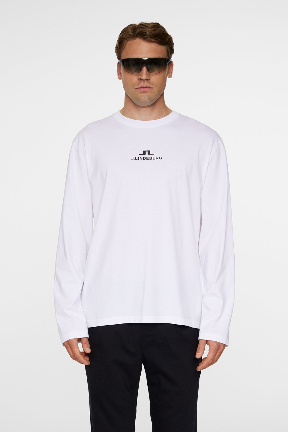 Cale Logo Longsleeve T-shirt / White