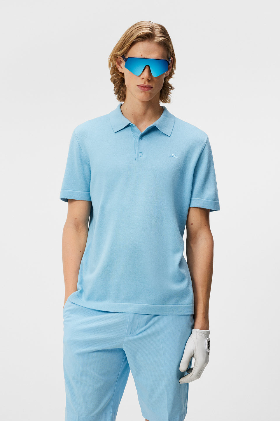 Lear Knitted Shirt / Baltic Sea