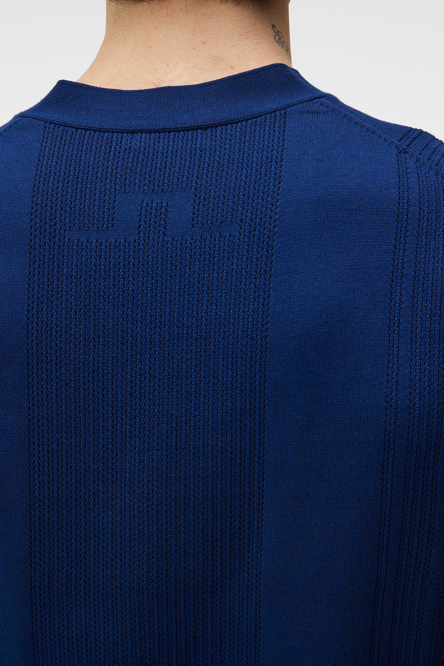 Markus Knitted Vest in Estate Blue by J.Lindeberg