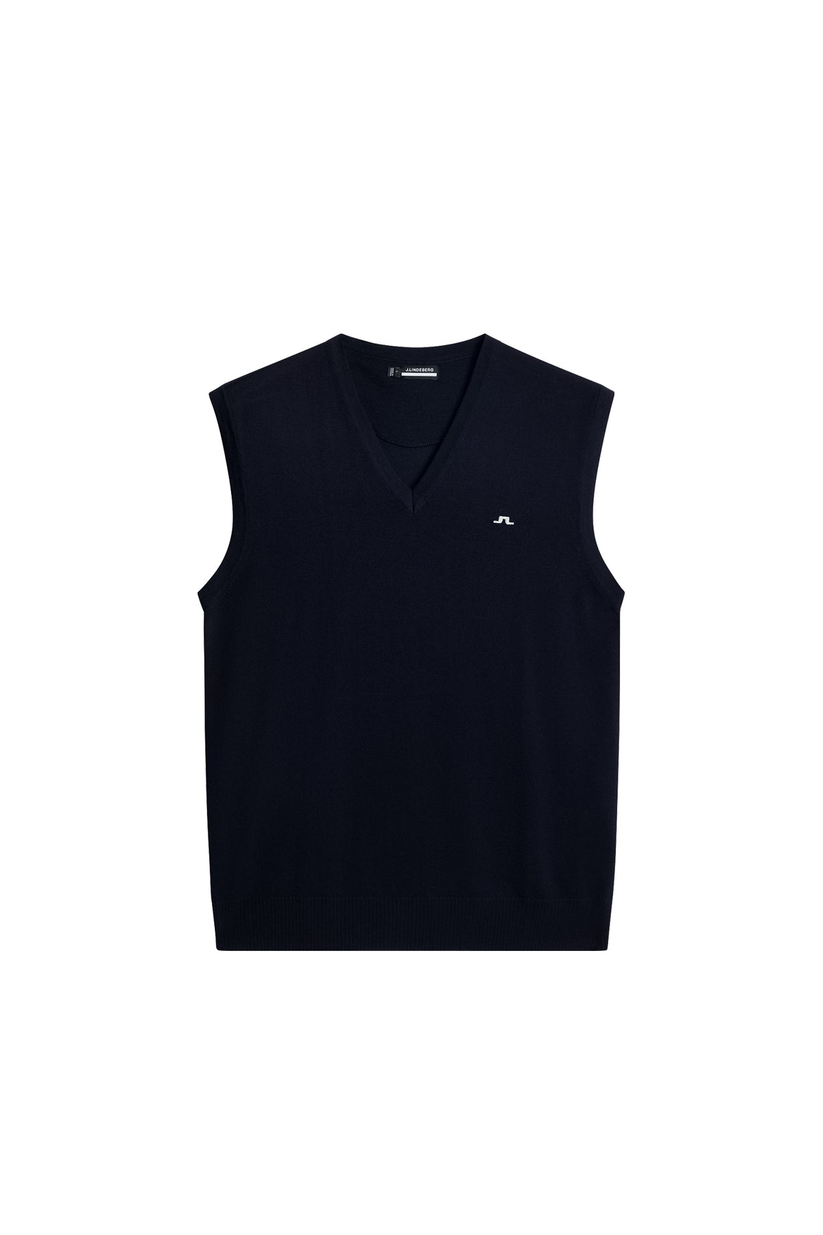 Liam Knitted Vest in JL Navy by J.Lindeberg