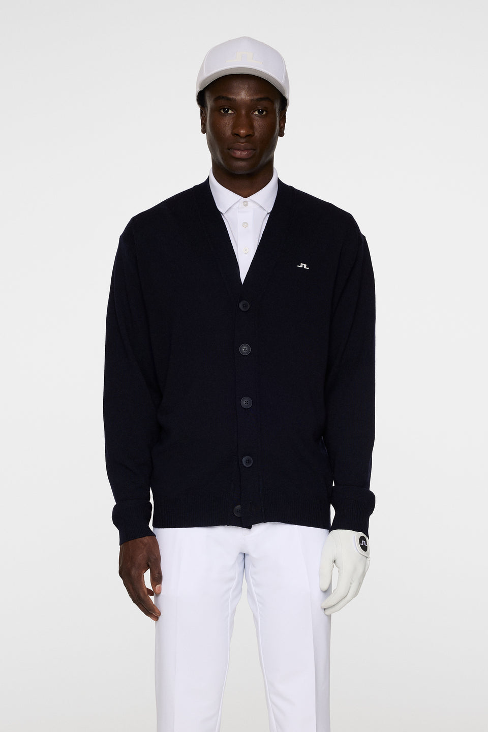 Lucas Knitted Cardigan / JL Navy